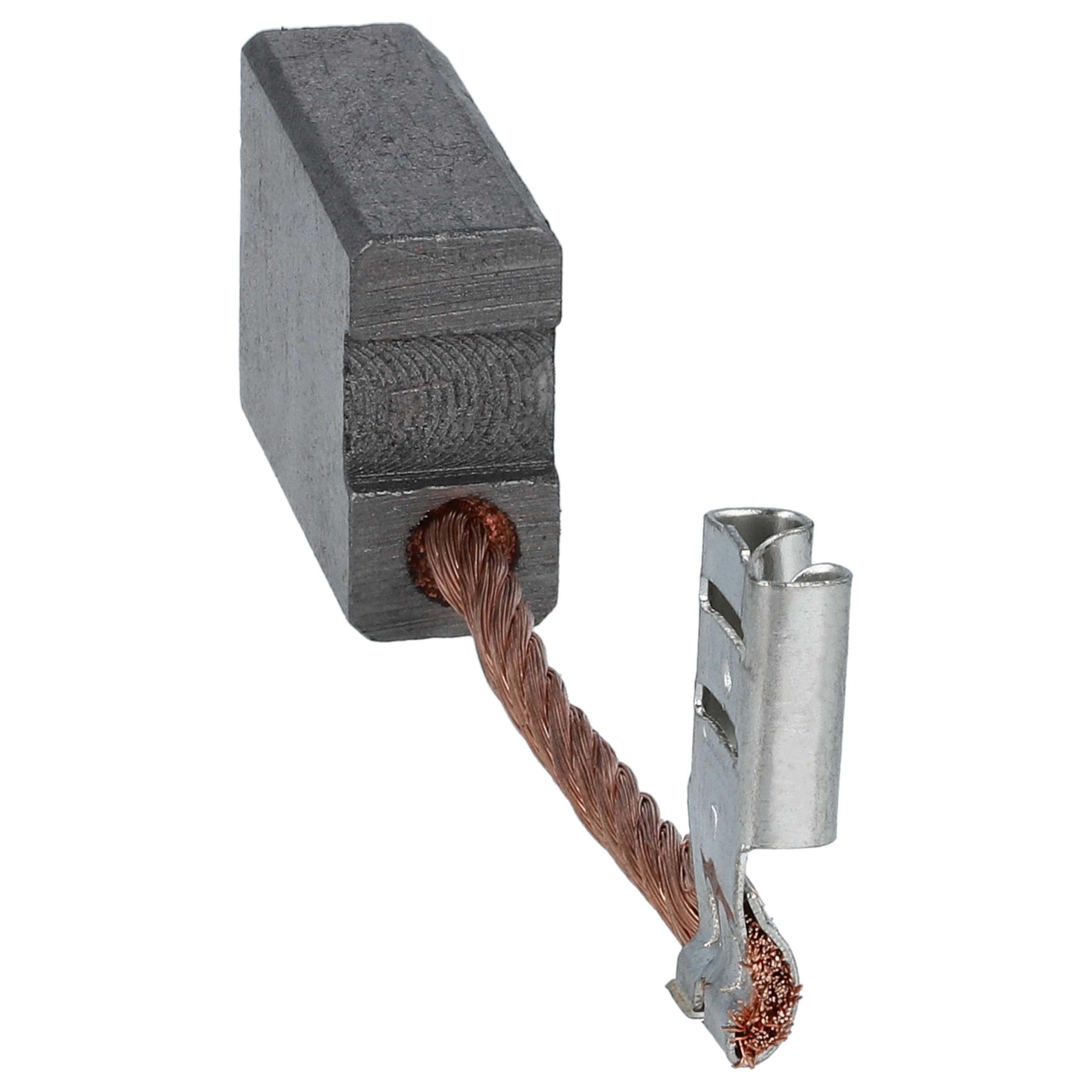 4x Kohlebürste als Ersatz für Kärcher 6.610-058.0 für Elektrowerkzeug - 7 x 14 x 20mm