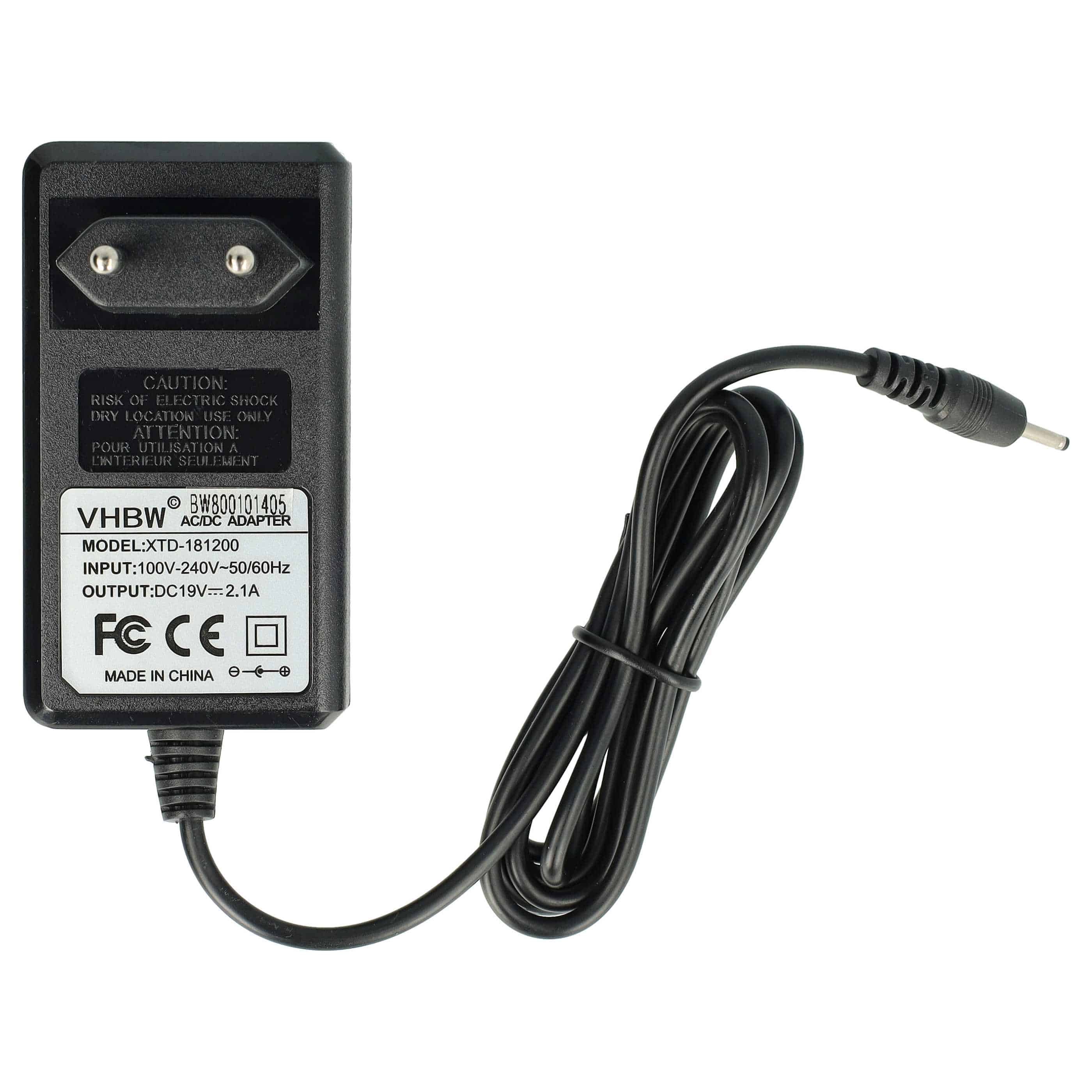 Mains Power Adapter replaces Asus ST-C-036-19000158CT, EXA001XH, 90-XB02OAPW00100Q for AsusNotebook