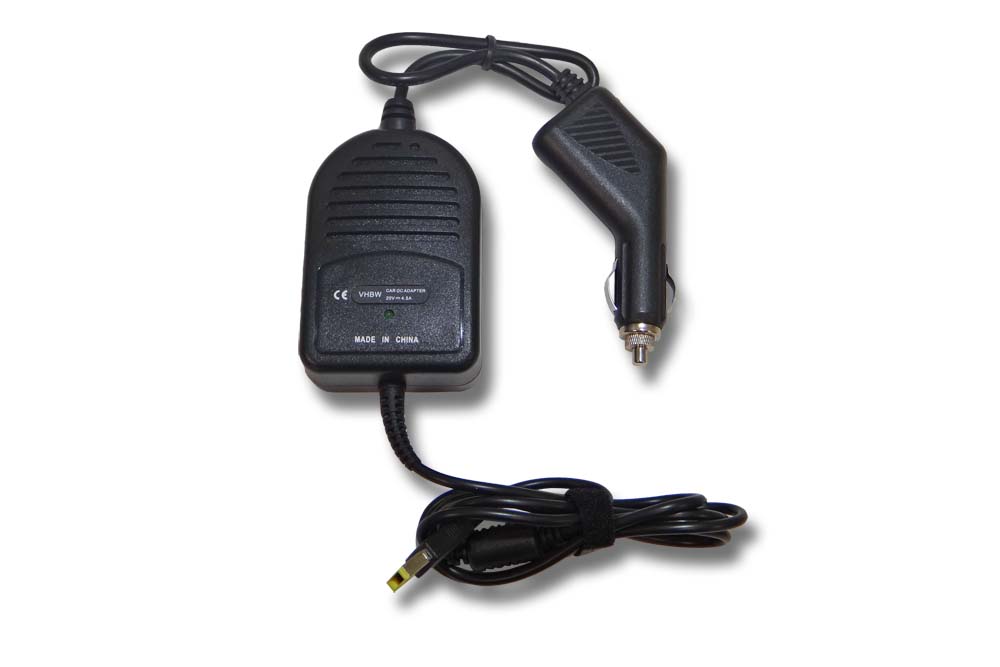 Vehicle Charger replaces Lenovo 0C19880, 45N0289, 36200245, 0B47030, 36200246, 36200280 for Notebook - 4.5 A
