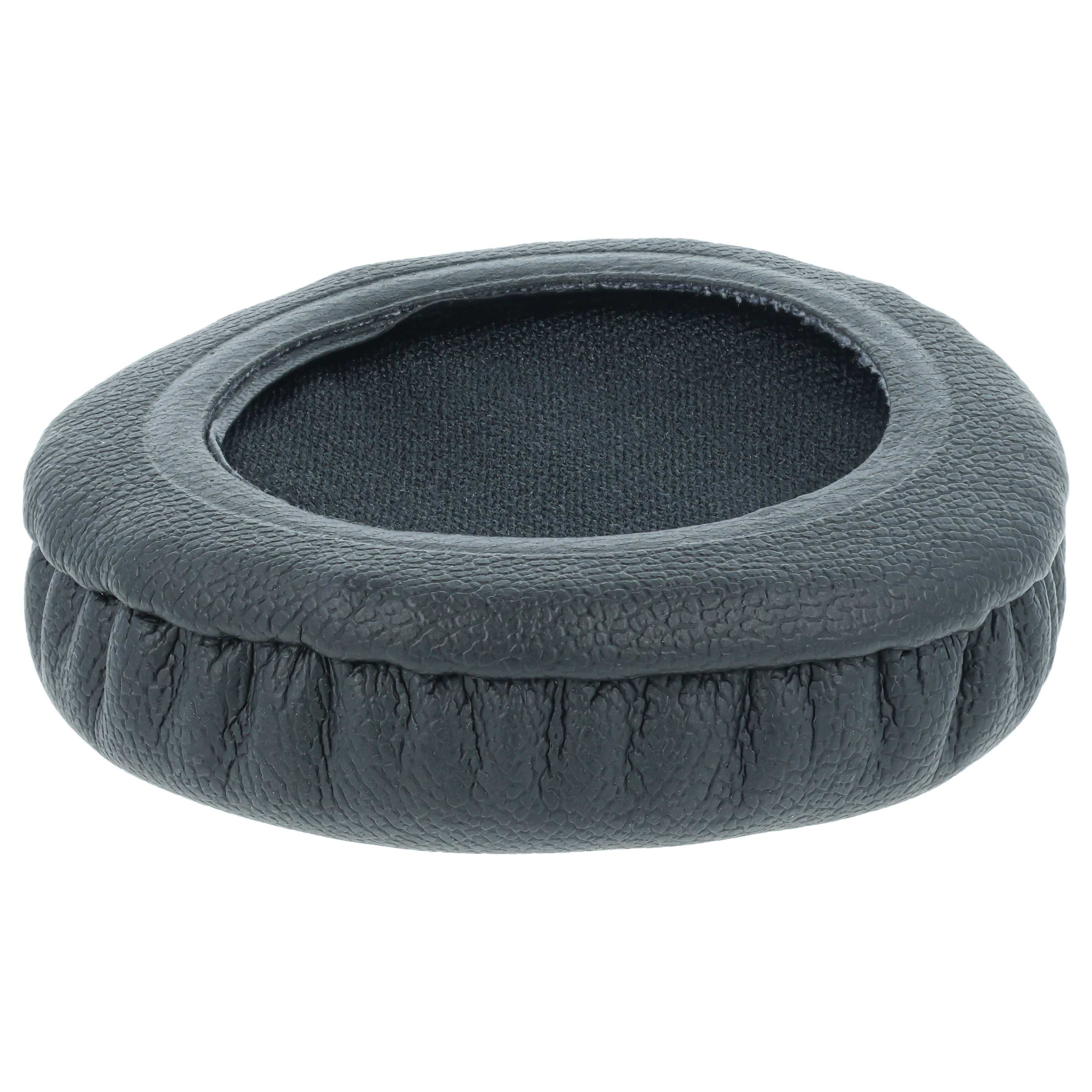 2x Cuscinetti per cuffie AKG, Sennheiser, Koss, cuffie con un cuscinetto auricolare da 50 mm - 5cm nero
