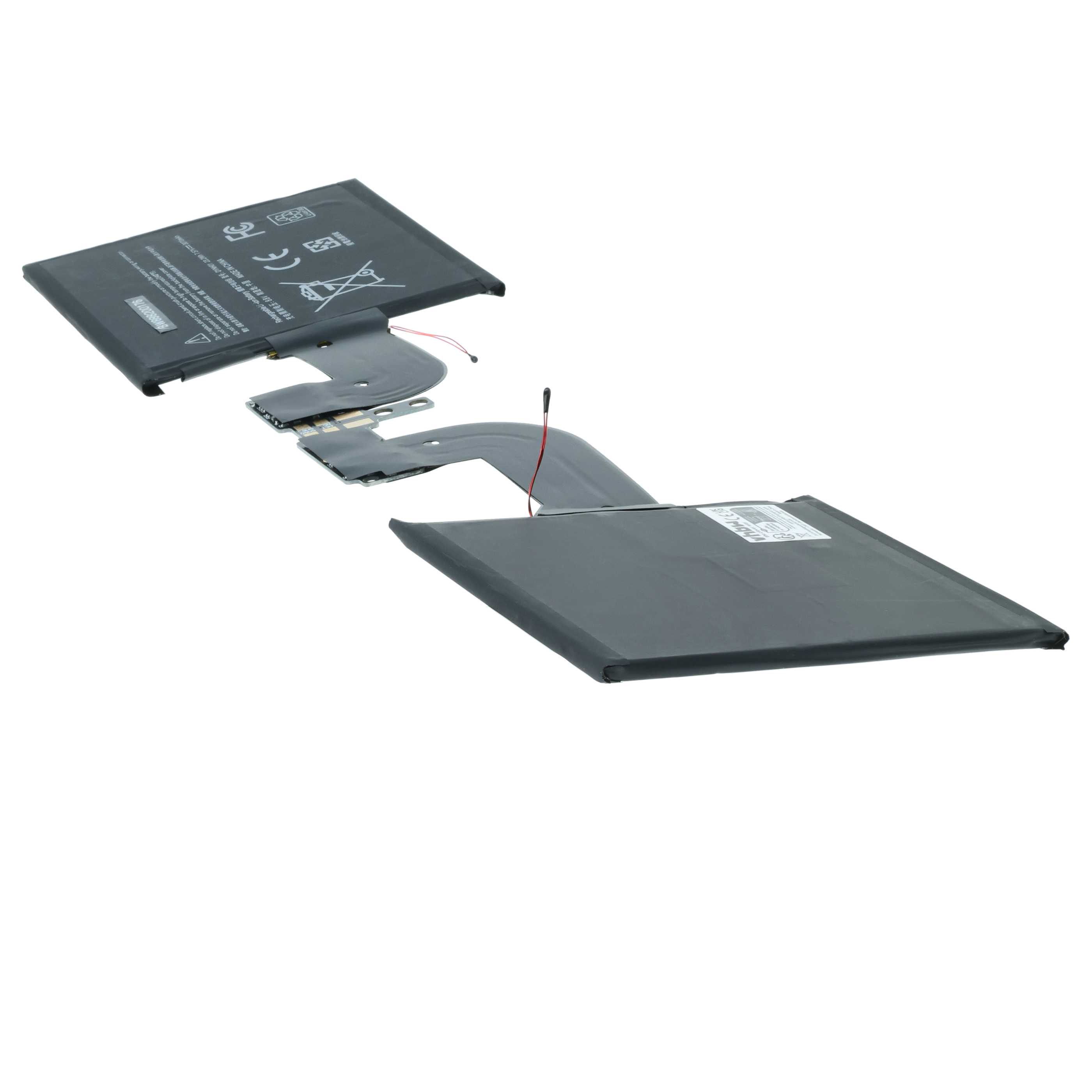 Batterie remplace Microsoft DYNH01 pour ordinateur portable Microsoft- 3000mAh 7,57V Li-polymère