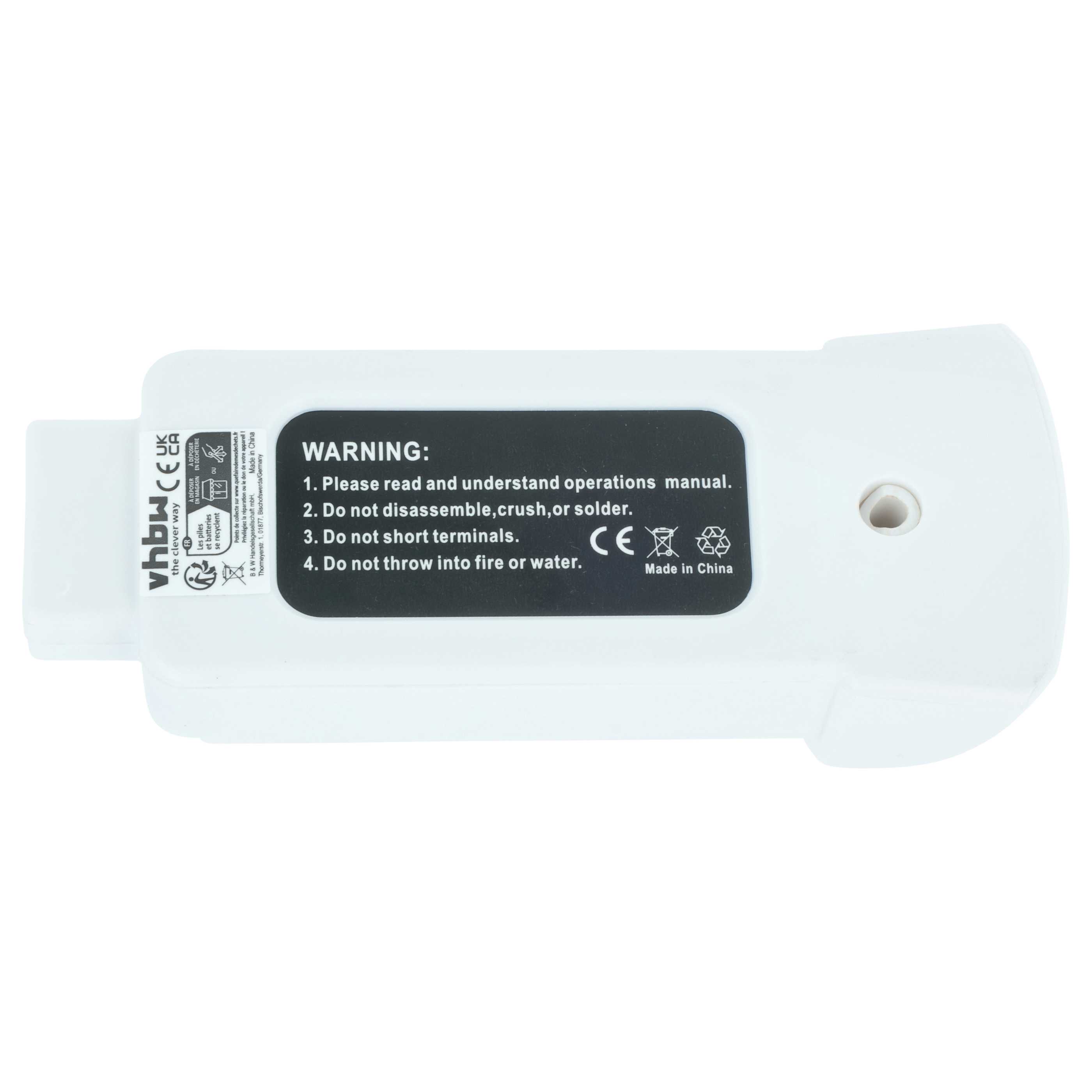 Batterie remplace Yuneec FCA105001 pour drone Yuneec- 1700mAh 11,1V Li-polymère