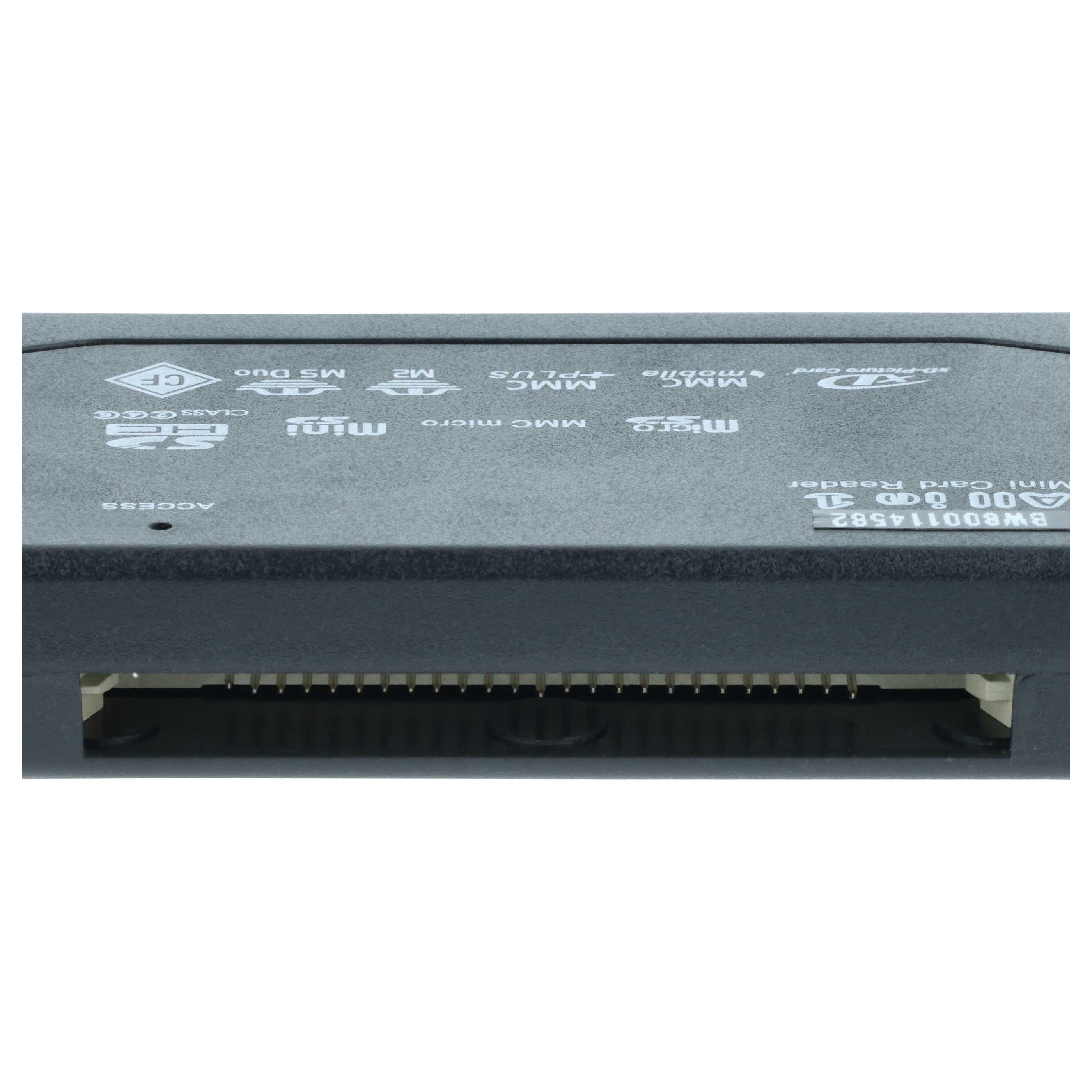 Lecteur carte SD tout en un pour carte micro SD – avec câble USB (mini USB - USB)