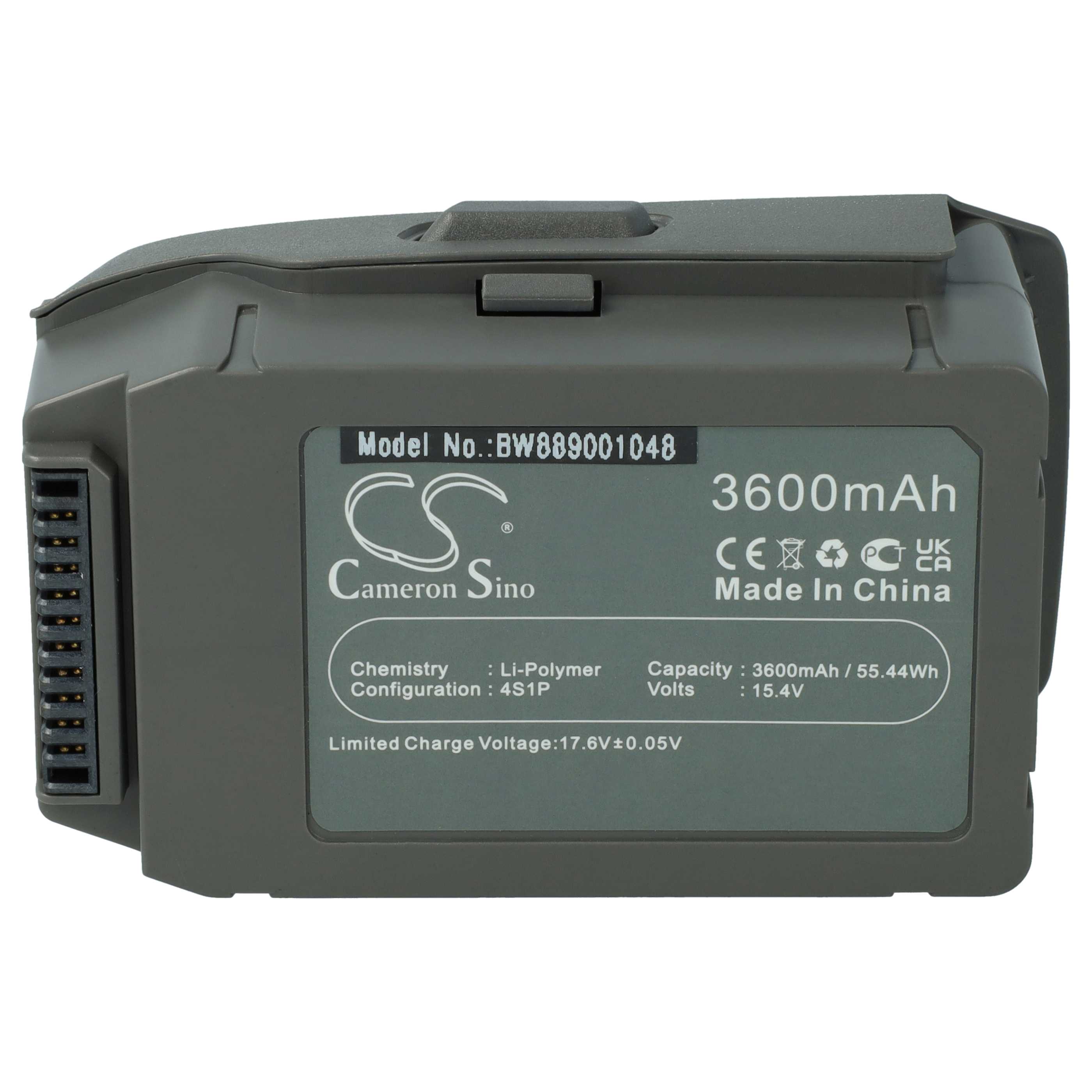 2x Batteries remplace DJI CP.MA.00000038.01/76573, FB2-3850 pour drone DJI- 3600mAh 15,4V Li-polymère