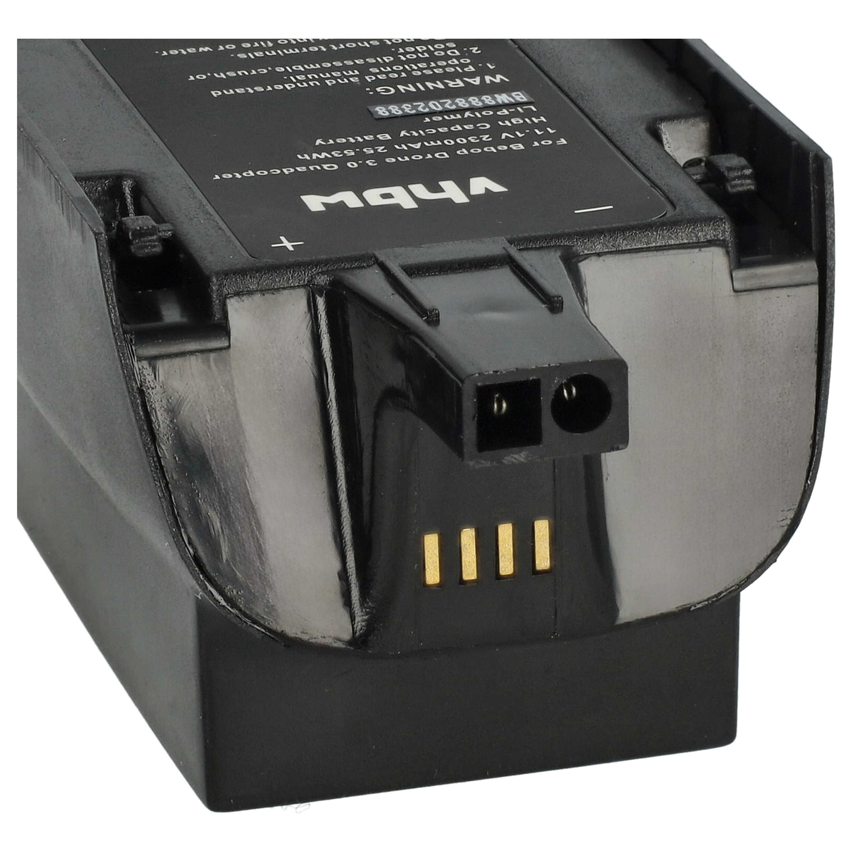Drone Battery Replacement for Parrot PF070083 - 2300 mAh 11.1 V Li-polymer