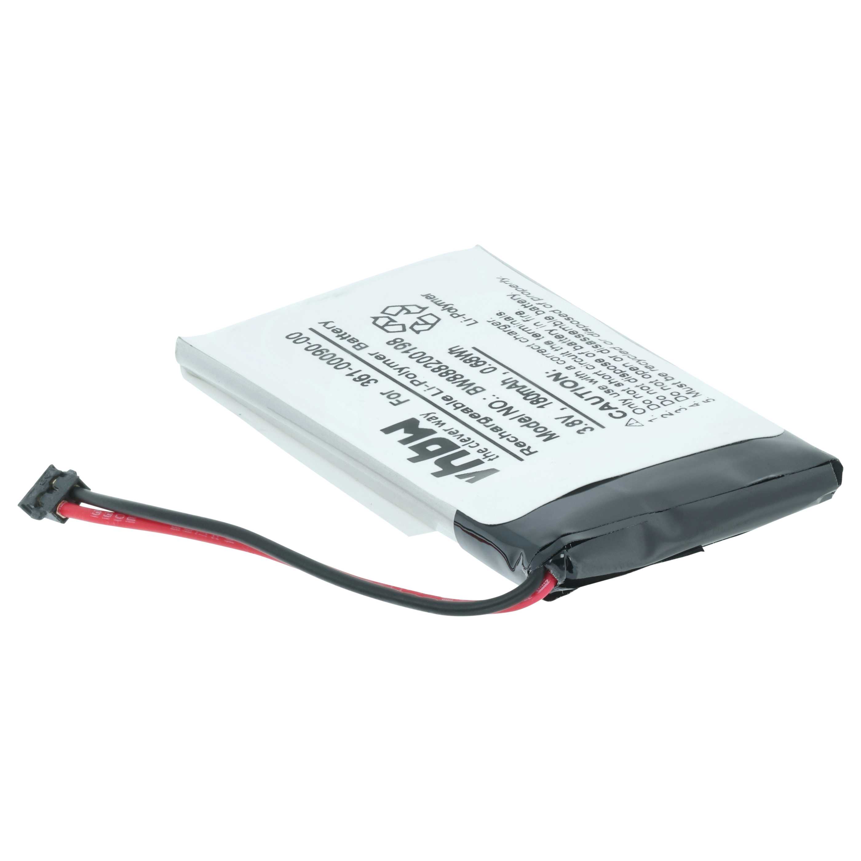 Smartwatch Battery replaces Garmin 361-00090-00 - 180 mAh 3.7 V Li-polymer