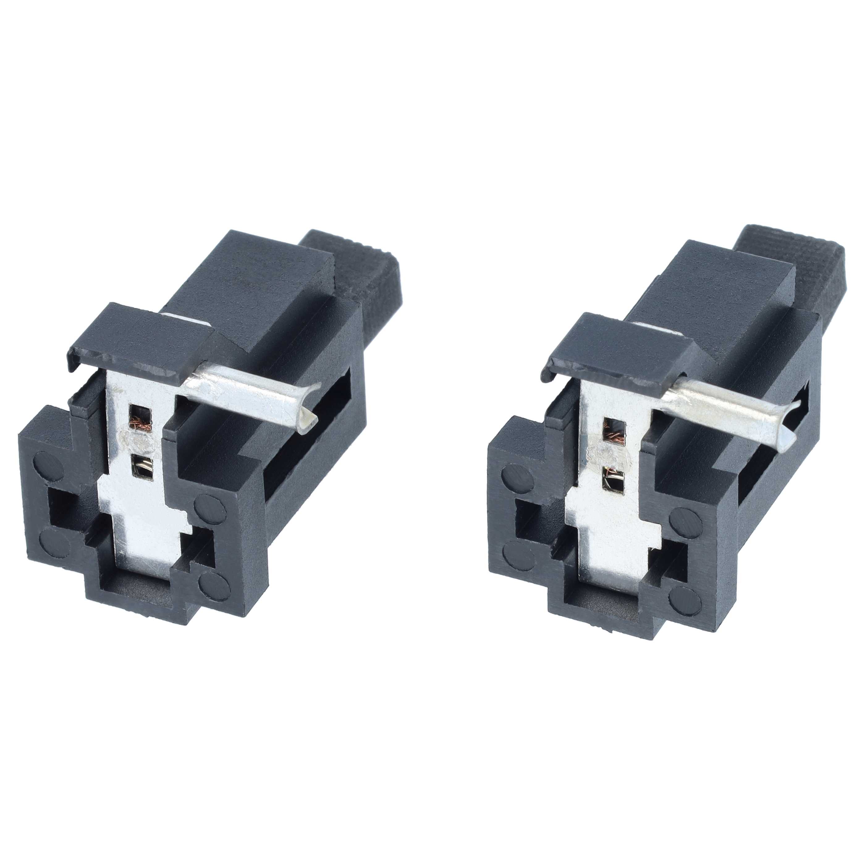 2x Kohlebürste als Ersatz für Bosch 2610992427, 2610993157 für Elektrowerkzeug - 9,67 x 9,5 x 6,3mm