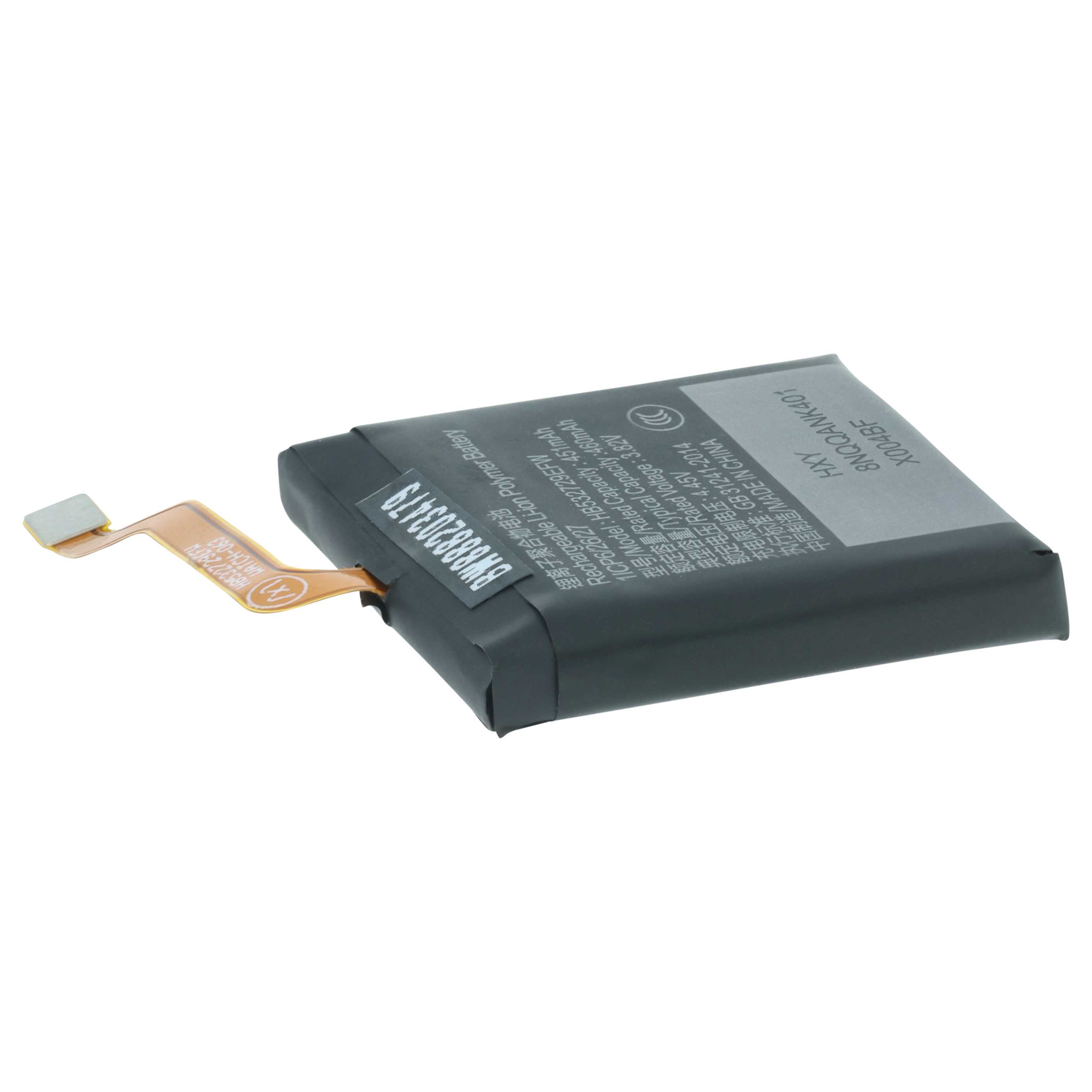 Smartwatch Battery replaces Huawei HB532729EFW, HB532729EFW-A - 450 mAh 3.87 V Li-polymer