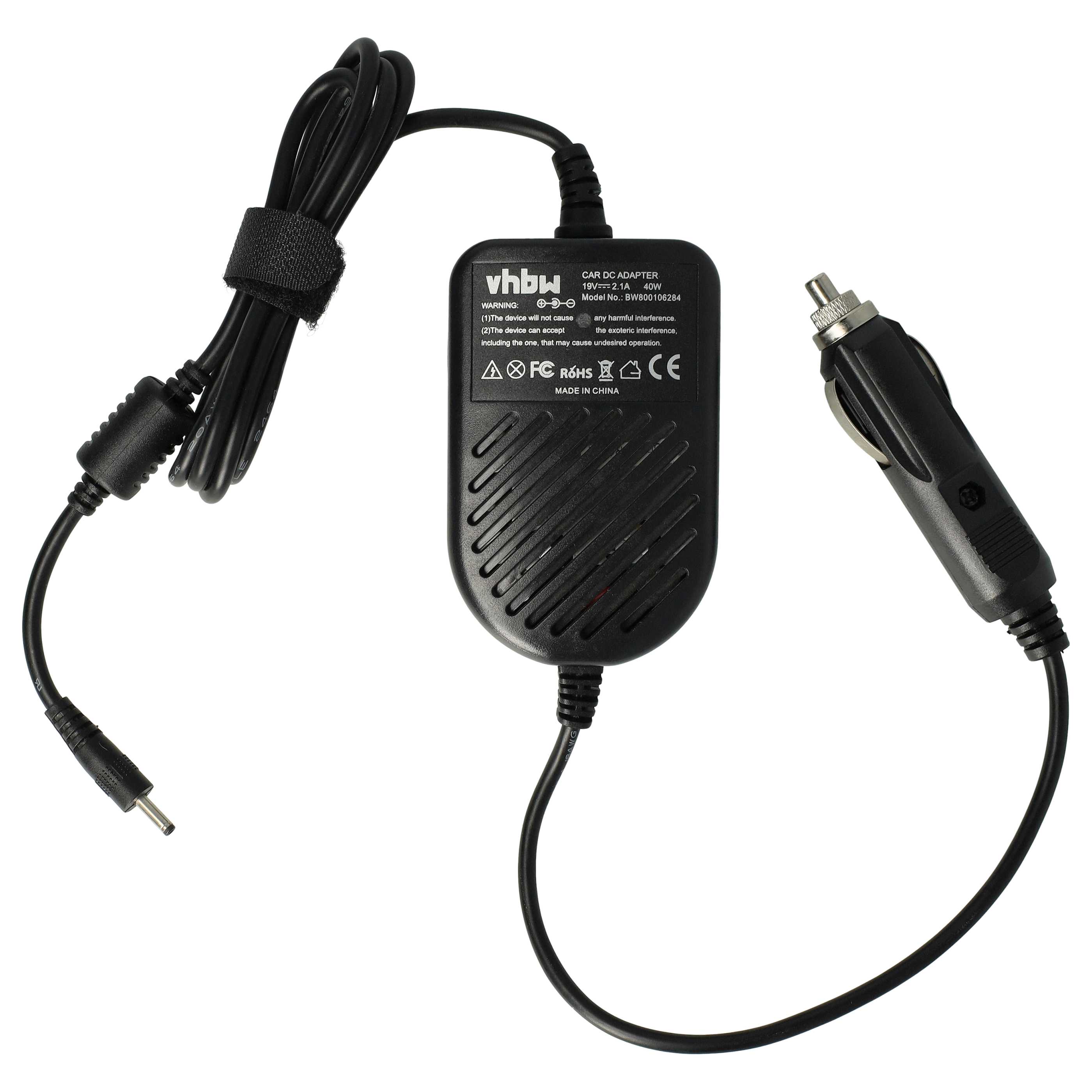Chargeur auto remplace Samsung AA-PA2N40L, AA-PA3NS40/US, AA-PA2N40S, AD-4019 pour ordinateur portable - 2,1 A