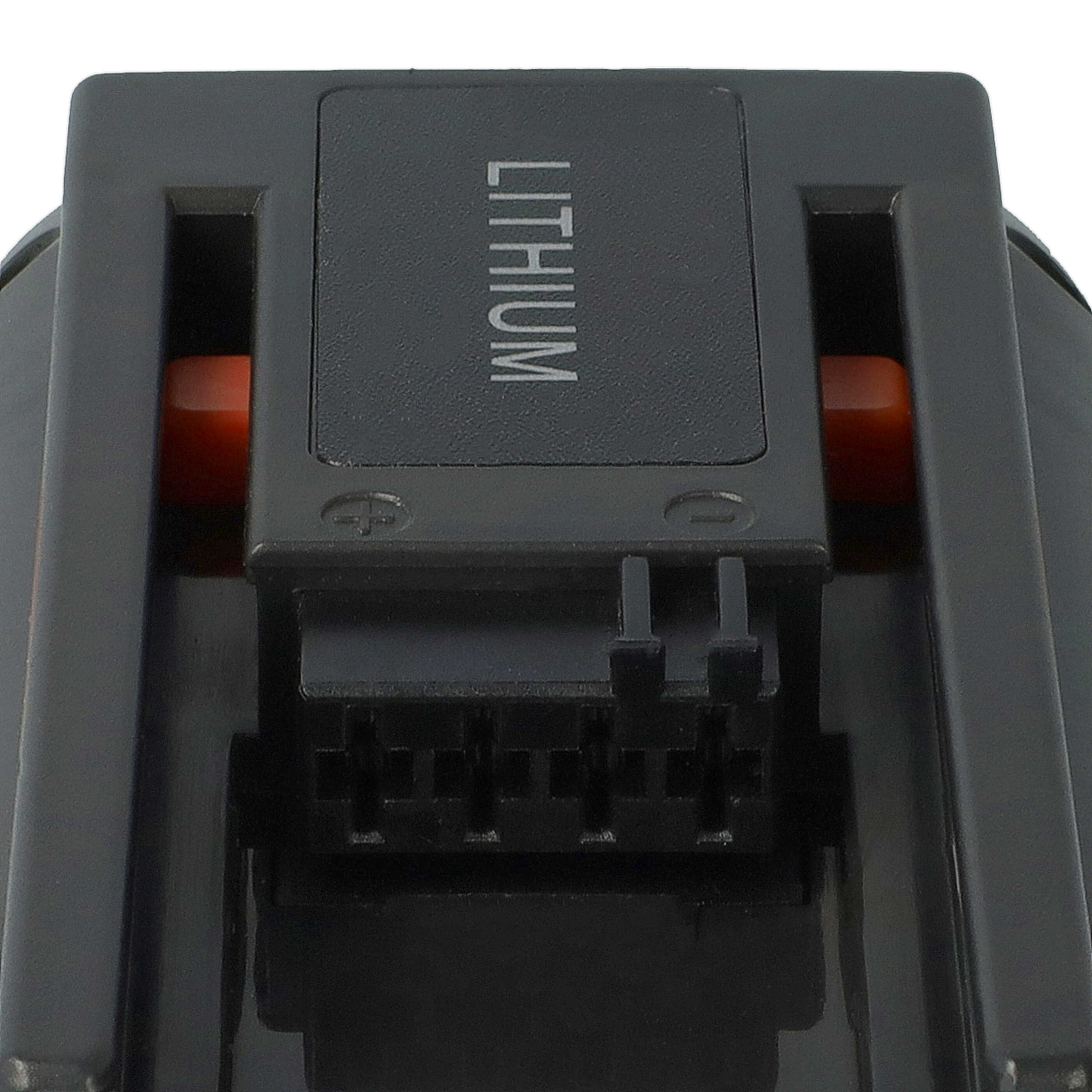 2x Battery replaces Gardena 8835, 8839, 8839-20, 8835-20, 8835-U, 8835-00.701.00 - 3000 mAh 18 V Li-Ion, black