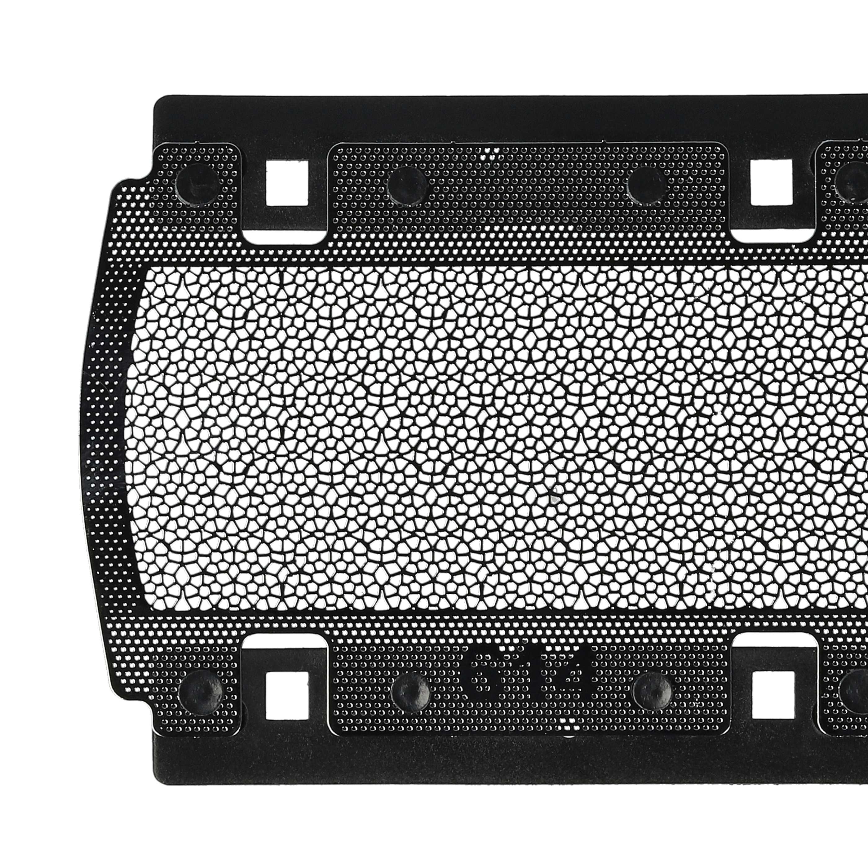 2x płytka goląca do golarki Braun zam. Braun 614, 615 - czarny / srebrny