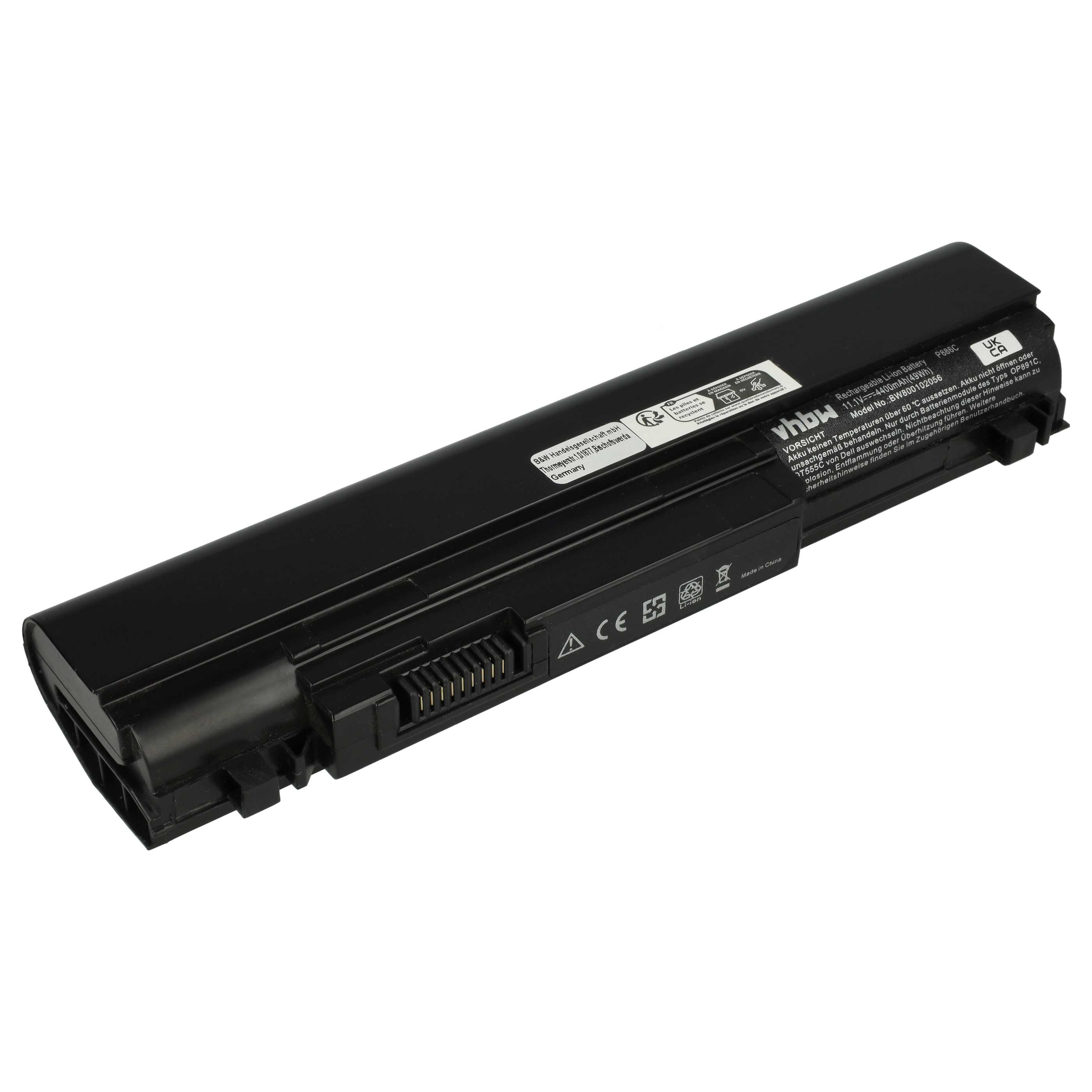 Akumulator do laptopa zamiennik Dell P891C, T555C, 312-0774, P866C, 312-0773 - 4400 mAh 11,1 V Li-Ion, czarny