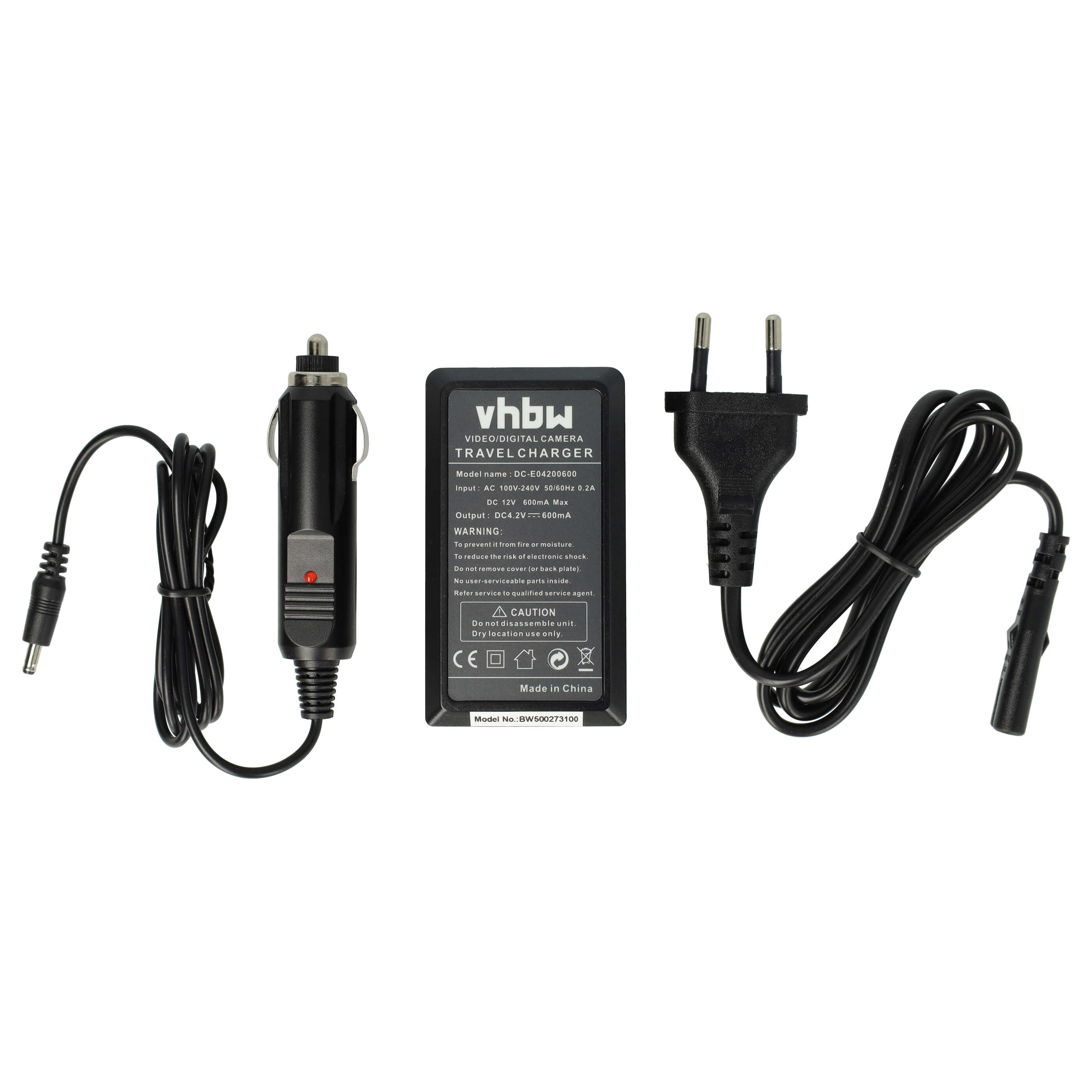 Battery Charger suitable for Sanyo DB-L10 Camera etc. - 0.6 A, 4.2 V