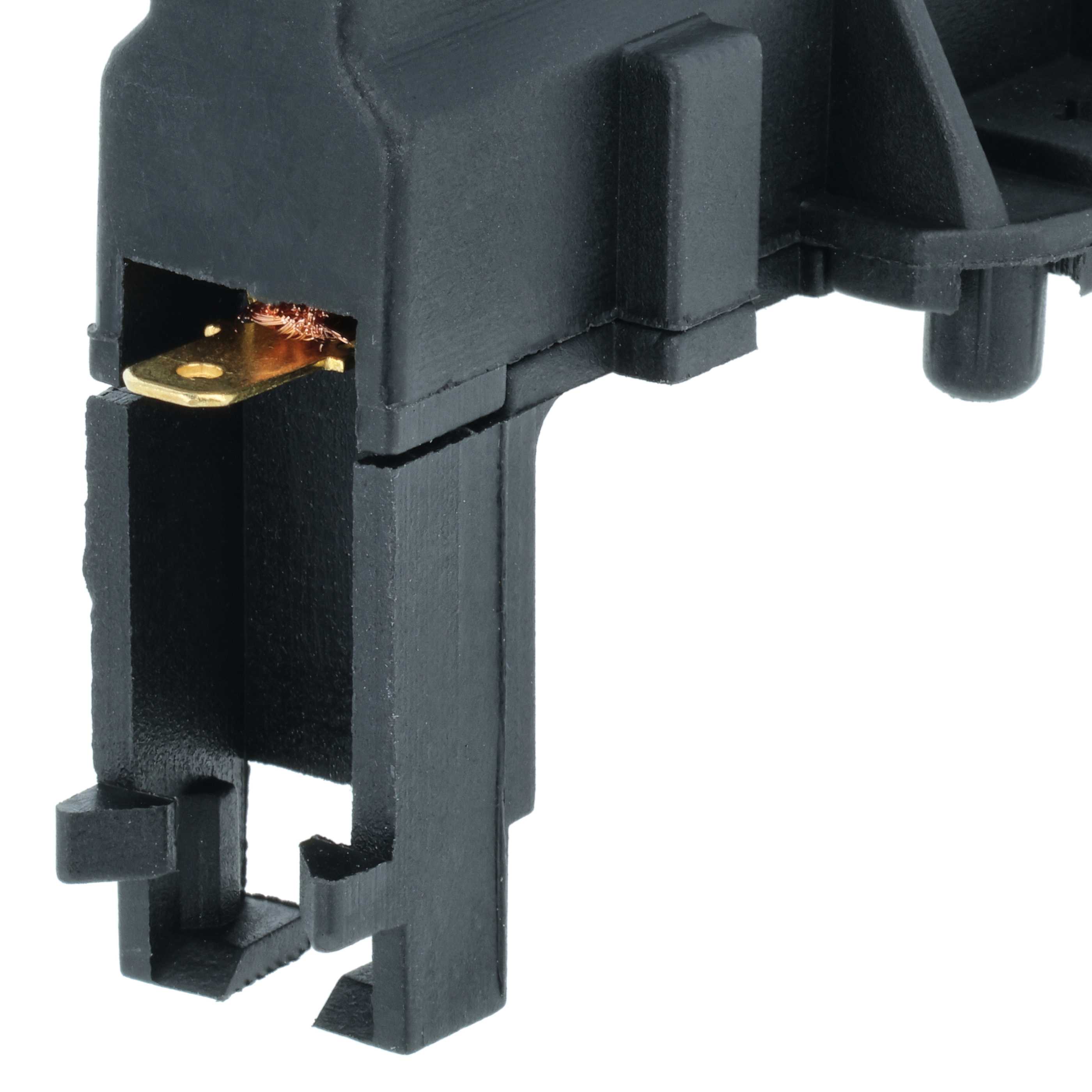 2x Spazzola carbone come AEG 481236248446, 481281729461, 4812.362.48004 per lavatrice - 5 x 13,5mm