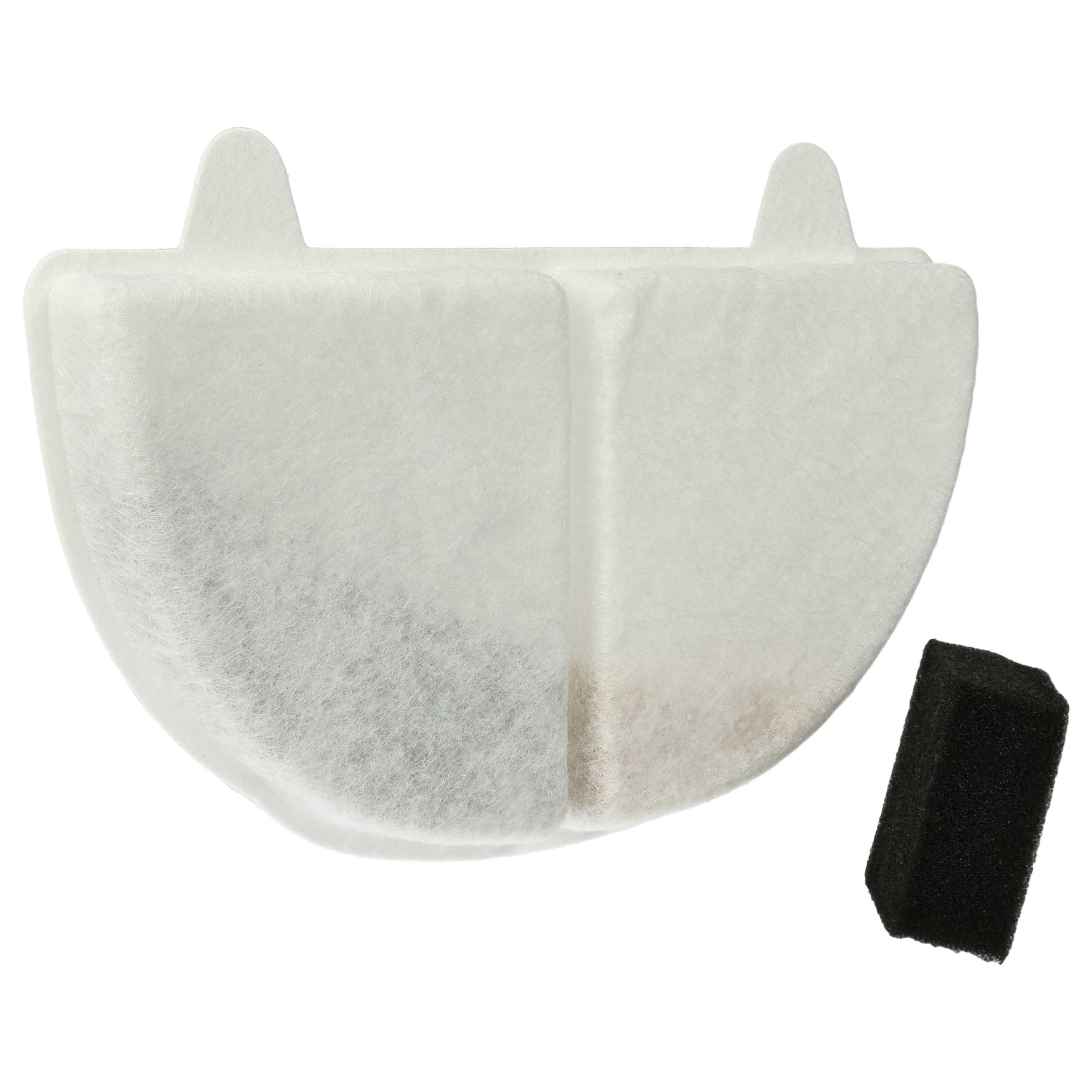 5x Filtro para bebederos HomeRunPet CF2, WF20 - Filtro de agua + filtro de bomba