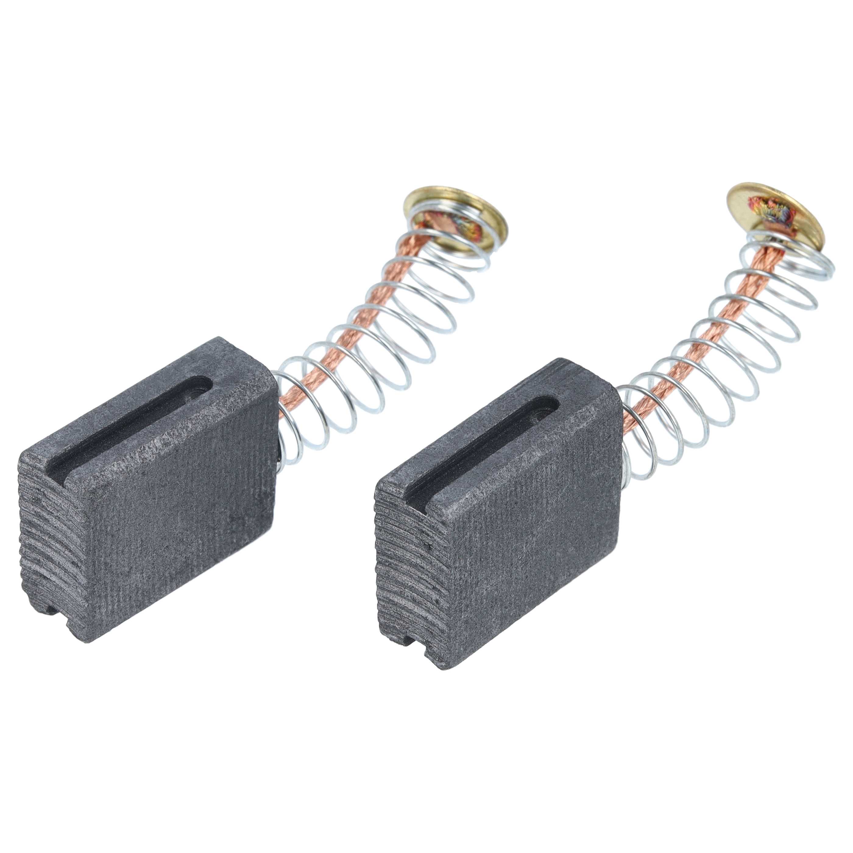 2x Kohlebürste passend für Atika RW Elektrowerkzeug - 18,7 × 14,85 × 6,85mm