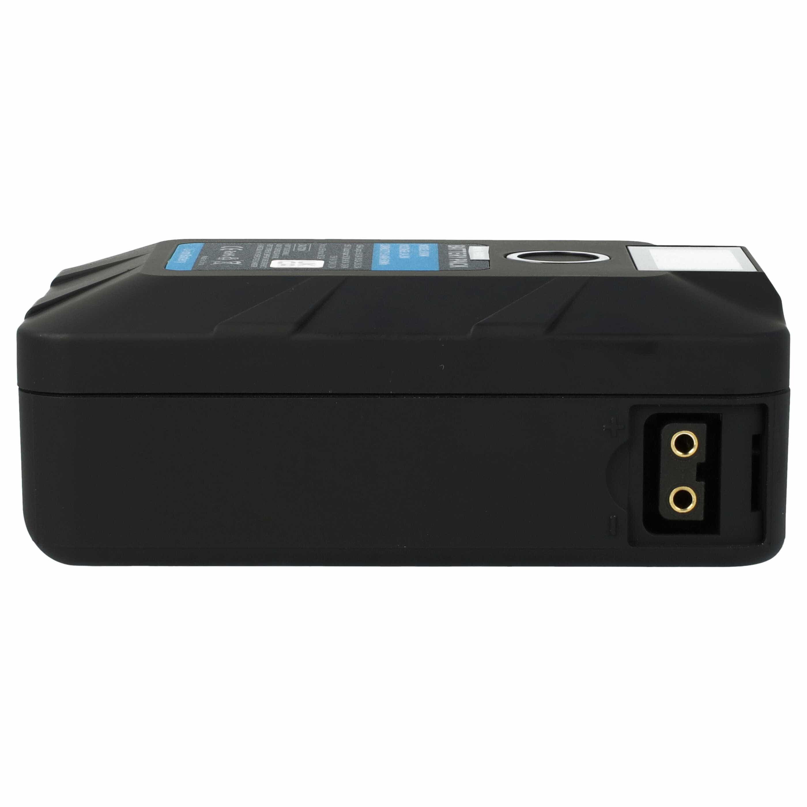 Kamera-Akku als Ersatz für Sony BP-190S, BP-150WS, BP-130L, BP-150W, BP-140A - 3400mAh 14,8V Li-Ion mit USB