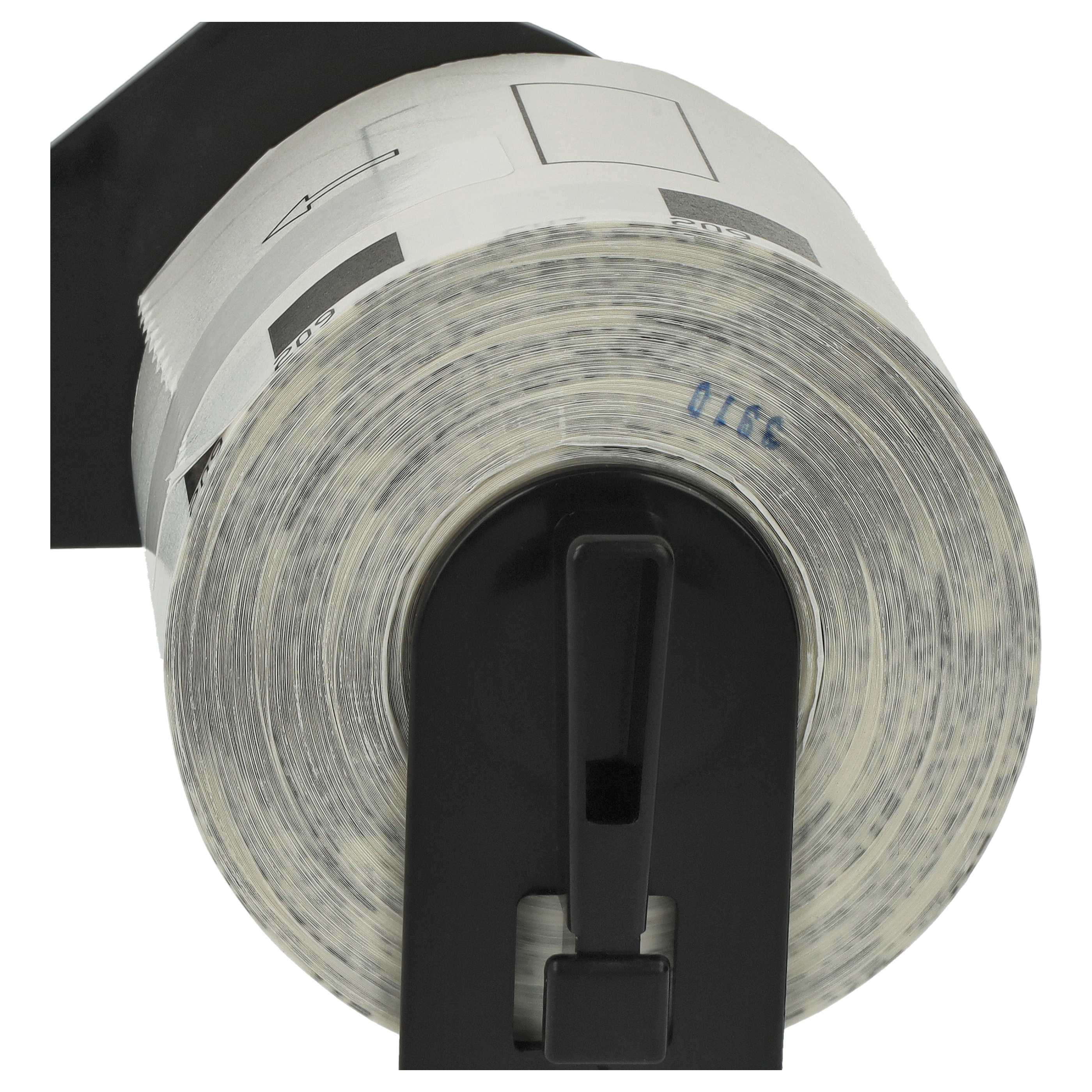 5x Label Roll replaces Brother DK-11209 Labeller - Premium 62 mm x 29 mm + Holder