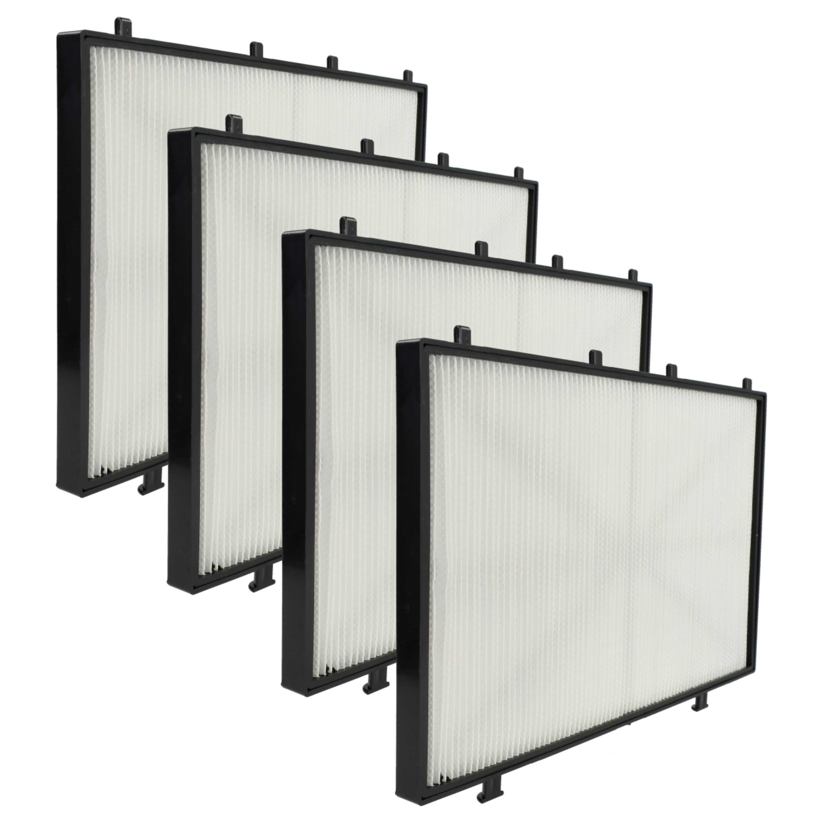 4x Filtre remplace Dolphin 9991432 R4 pour aspirateur de piscine -Microfiltre 26,5 x 18 x 5,6 cm, H11