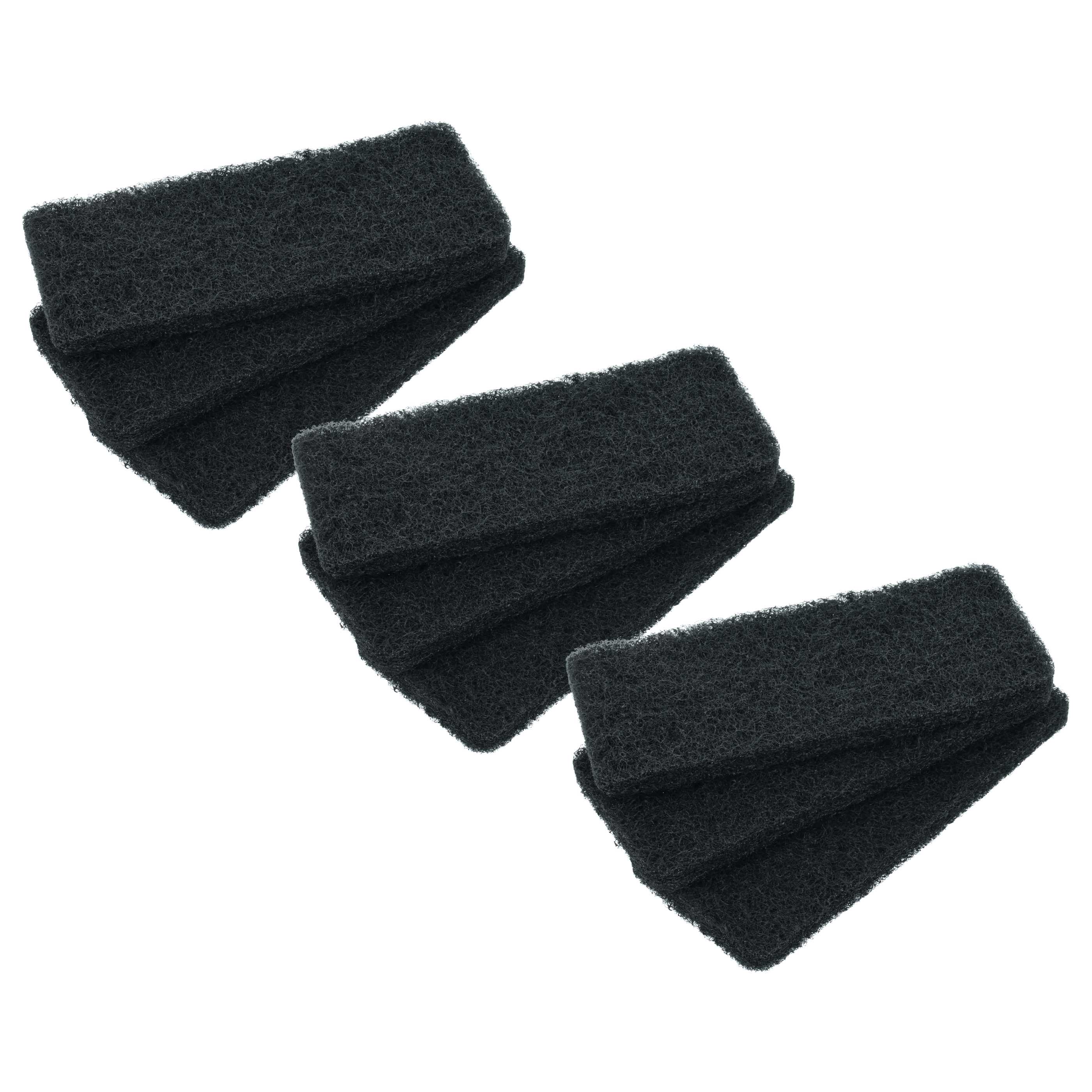9x Activated Carbon Filter replaces Rotho 6397208080 for Rotho Food Bin, Waste Caddy - 15.9 x 6.9 x 4 cm