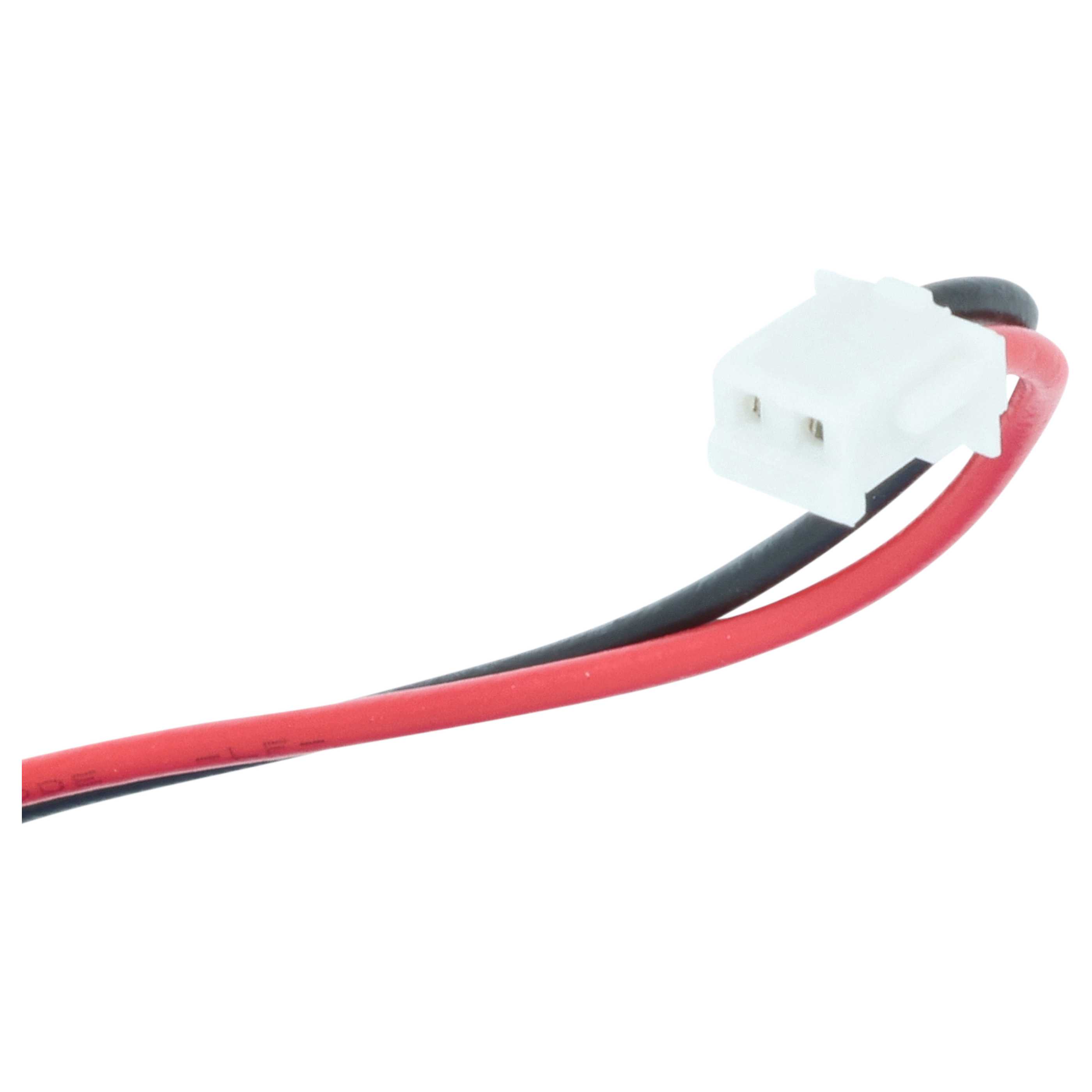 2x Akku als Ersatz für Datalogic 90ACC1945, 128000791 für Datalogic Barcodescanner - 750mAh 3,7V Li-Ion