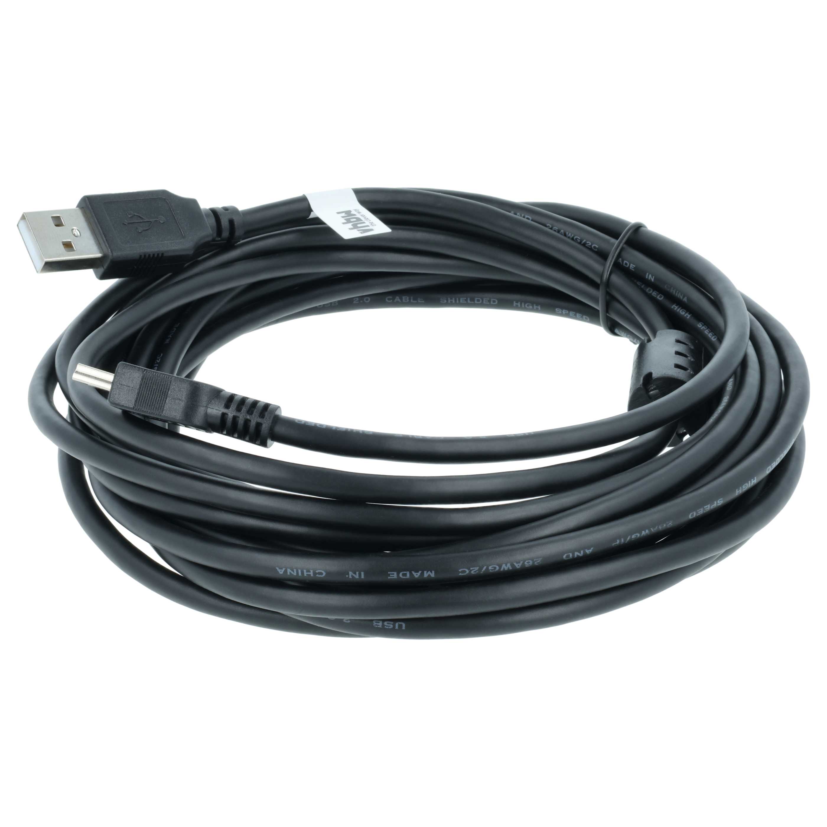 USB Data Cable replaces Panasonic EW12531, EW12381, EW12531, EW12381, K1HA05AD0005 for Camera - 500 cm