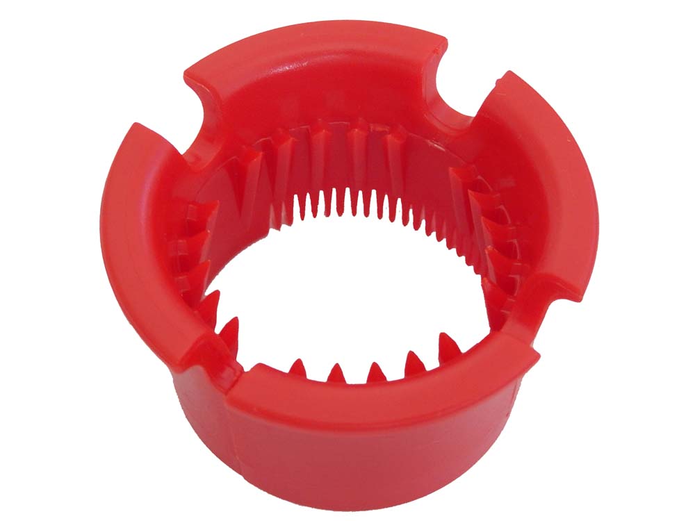 Round Cleaning Tool suitable for 400 Series iRobot Roomba vacuum cleaning robot - red, plastic
