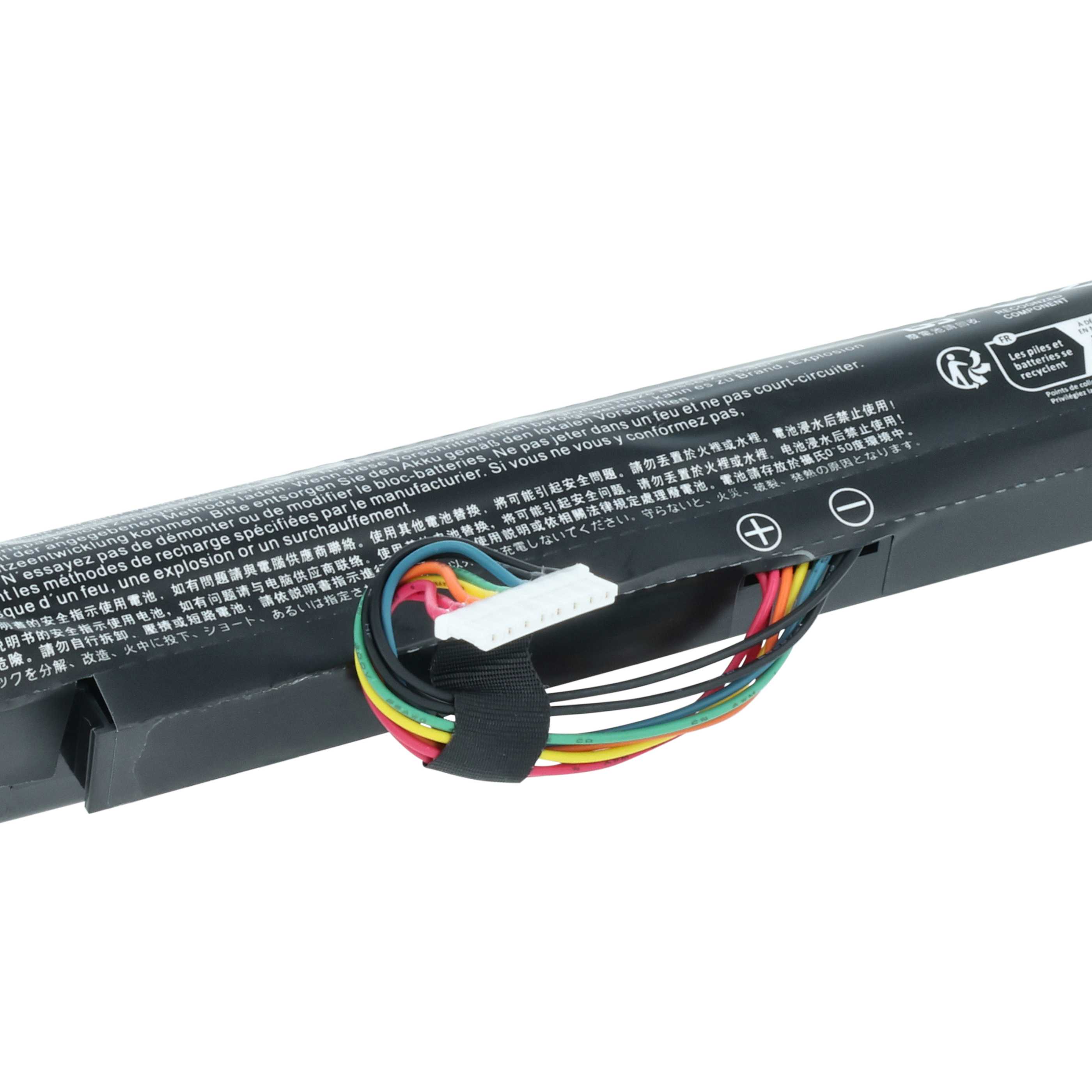 Akumulator do laptopa zamiennik Acer AS16A8K, KT.0040G.007, AS16A5K, AS16A7K - 2200 mAh 14,8 V Li-Ion, czarny