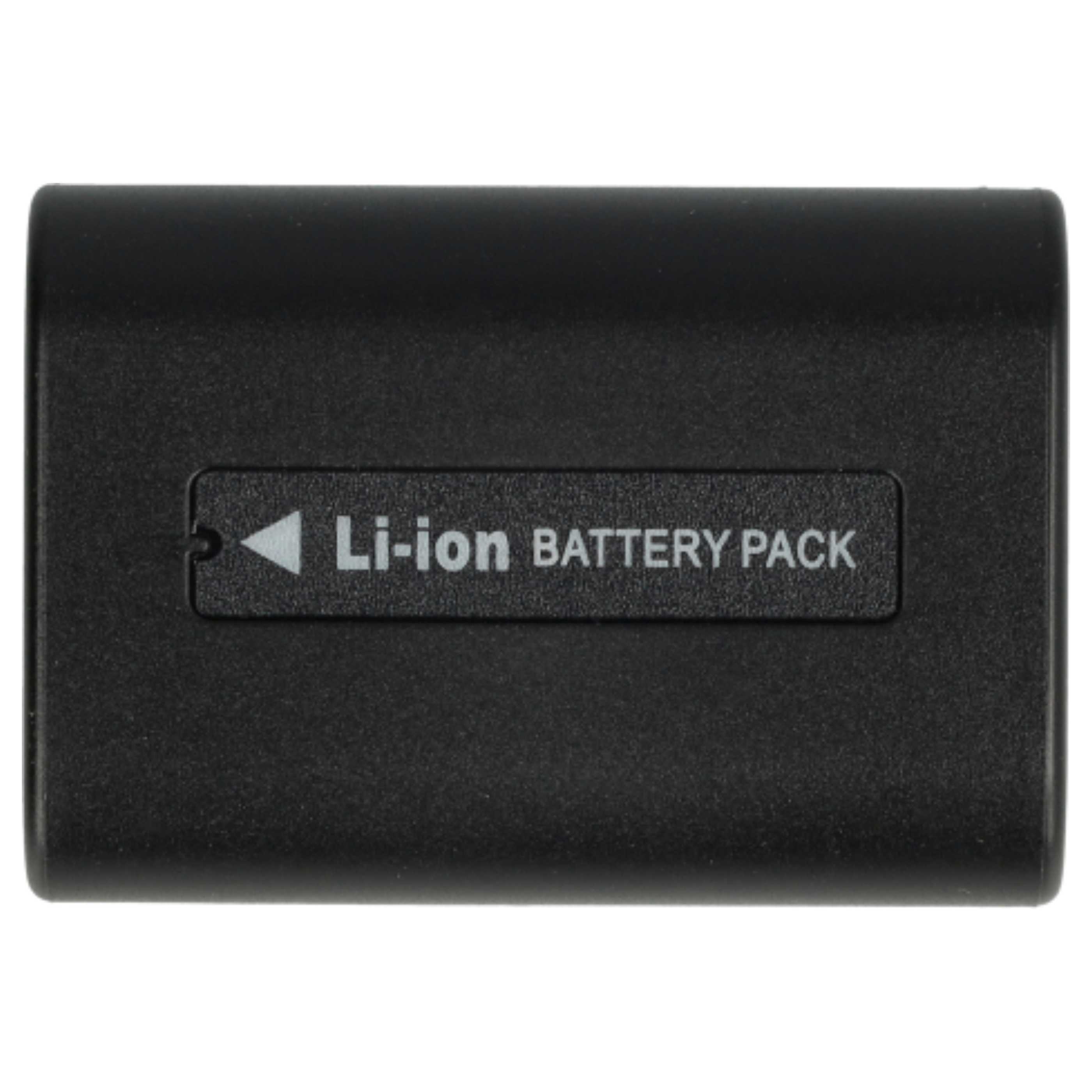 Videocamera 2x Battery replaces Sony NP-FV40, NP-FV50, NP-FV30 - 600 mAh 7.2 V Li-Ion