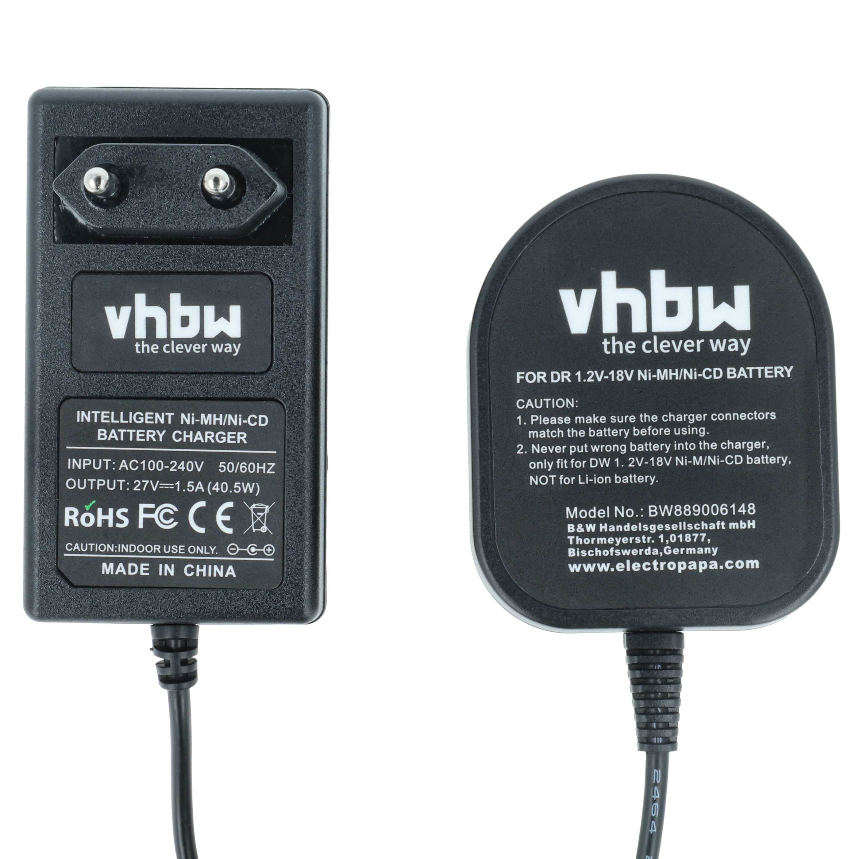 Charger suitable for Dremel 757-01 Power Tool Batteries - Ni-Cd, NiMH