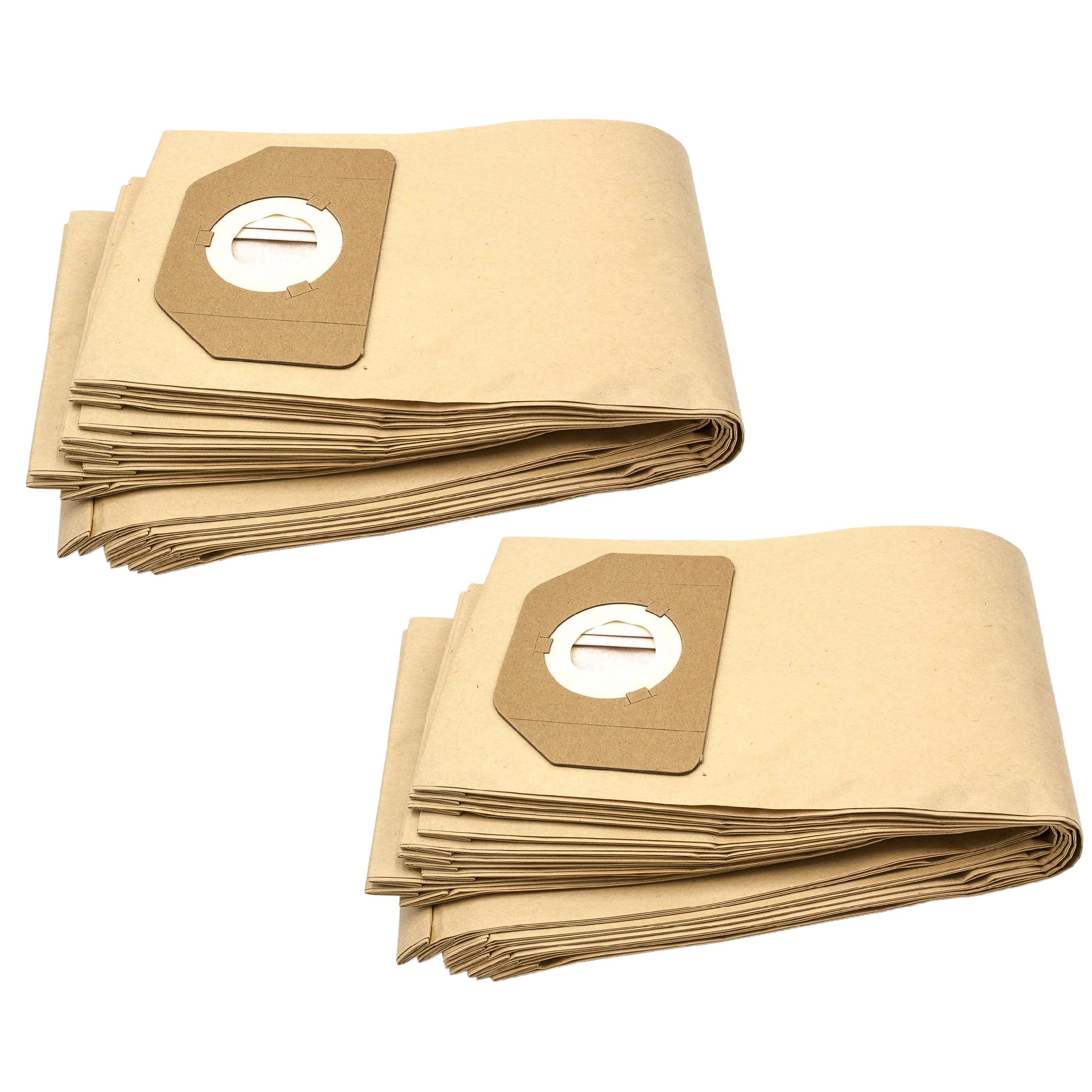 20x Vacuum Cleaner Bag replaces Kärcher 6.904-263.0 for Wilfa - paper