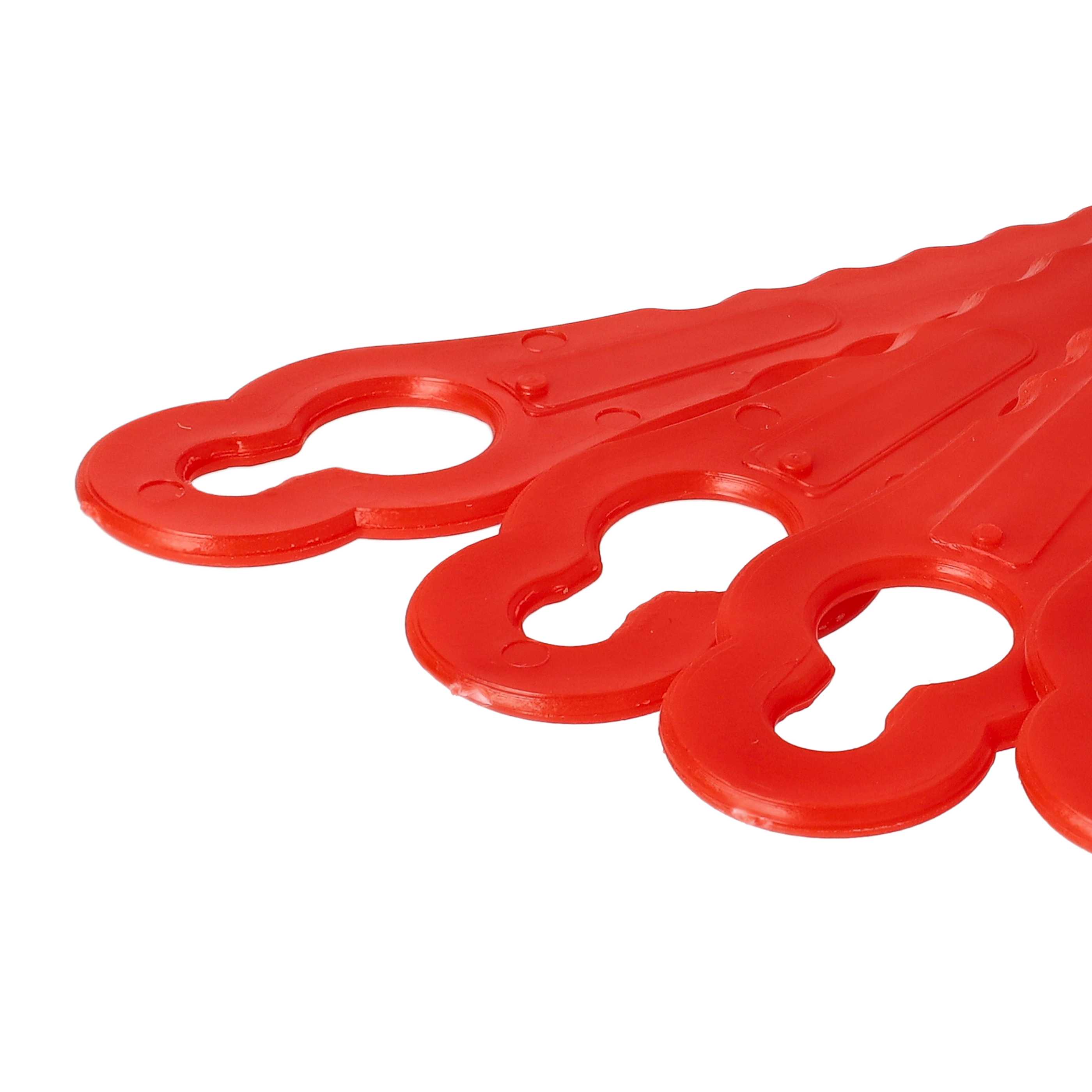 5x Exchange Blade replaces Güde 58586 Cordless Strimmerplasticred