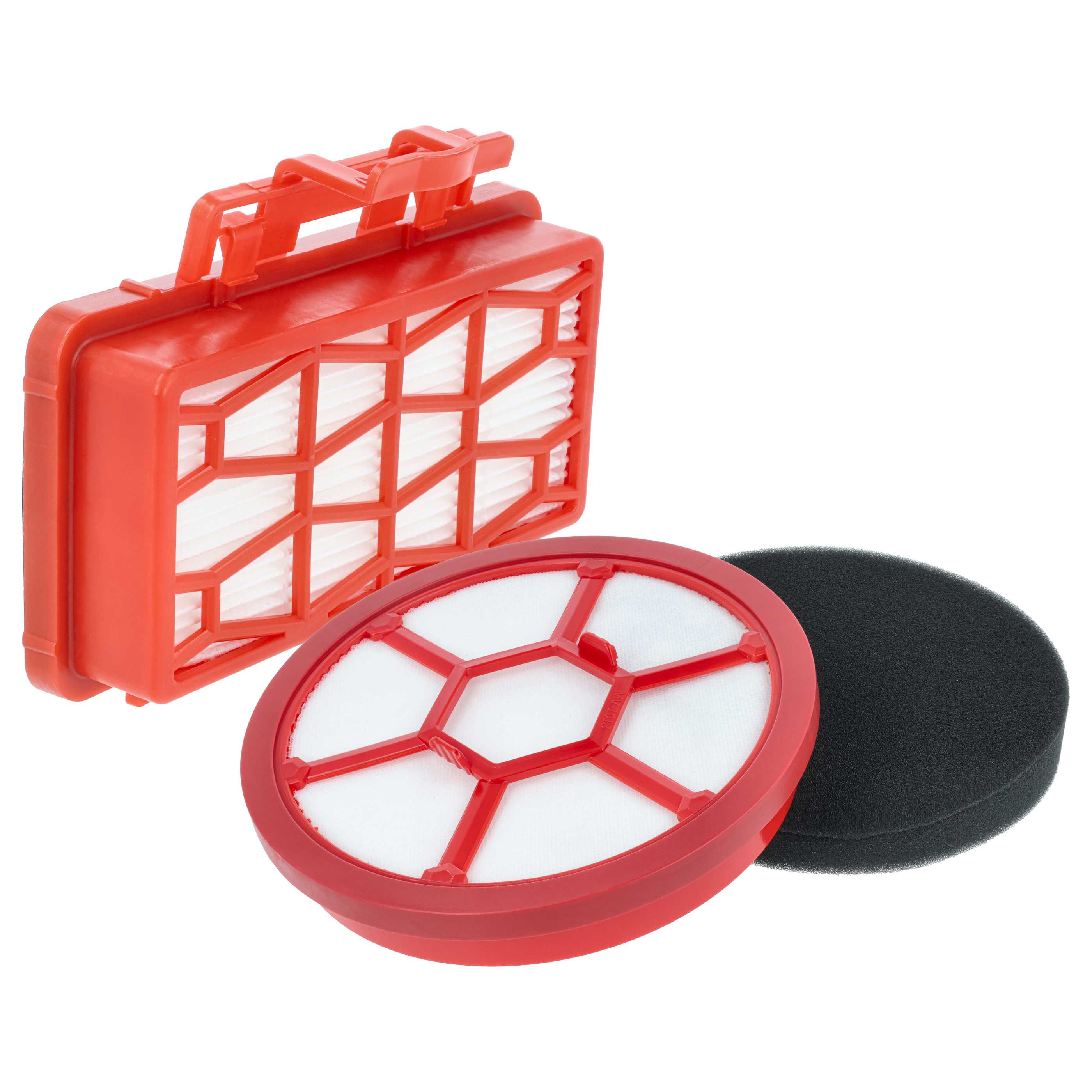 Zubehör-Set passend für Dirt Devil Infinity Rebel Staubsauger - Schaumstoff-Filter, Filter, Staubbehälter (2 S