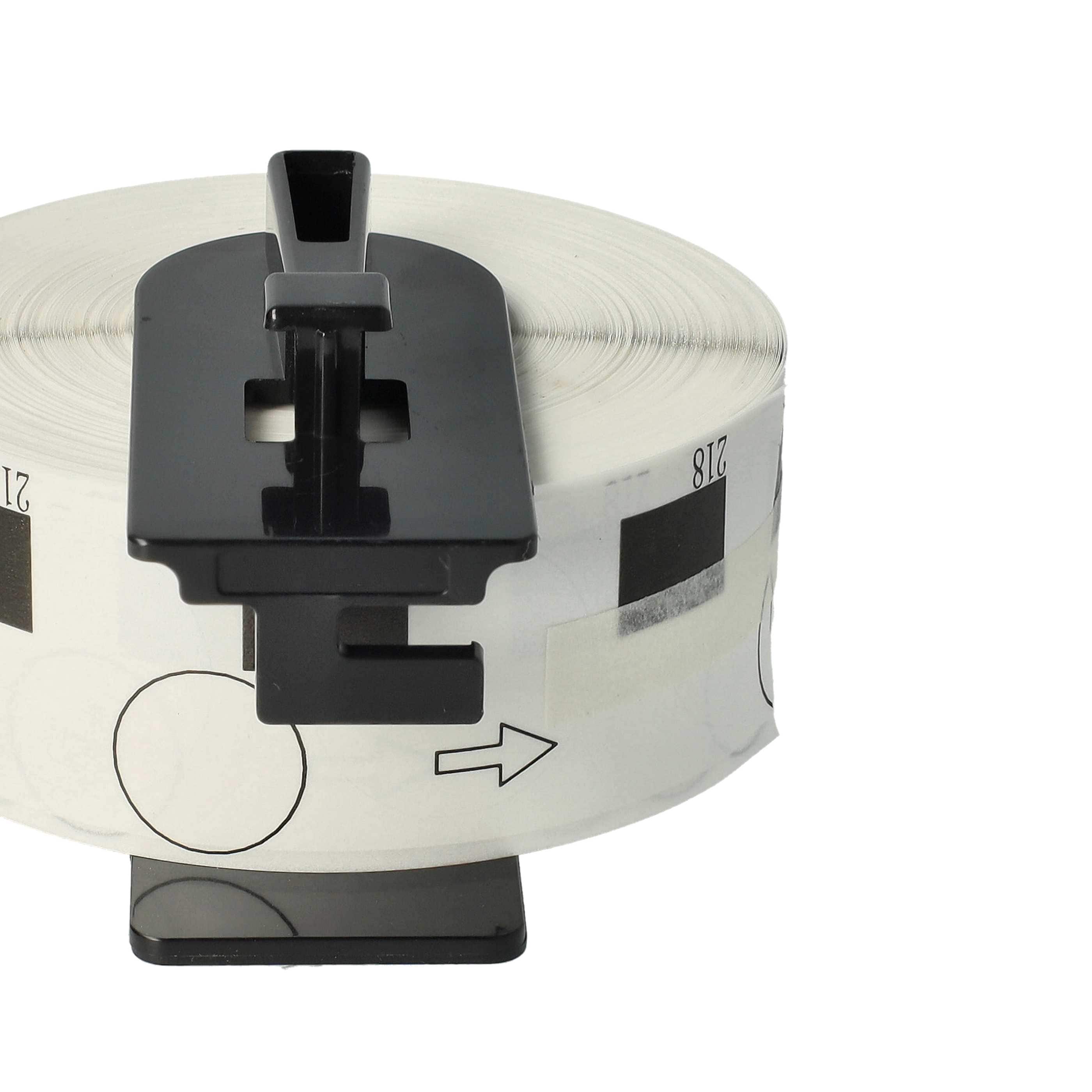 Label Roll replaces Brother DK-11218 Labeller - Premium 24 mm + Holder