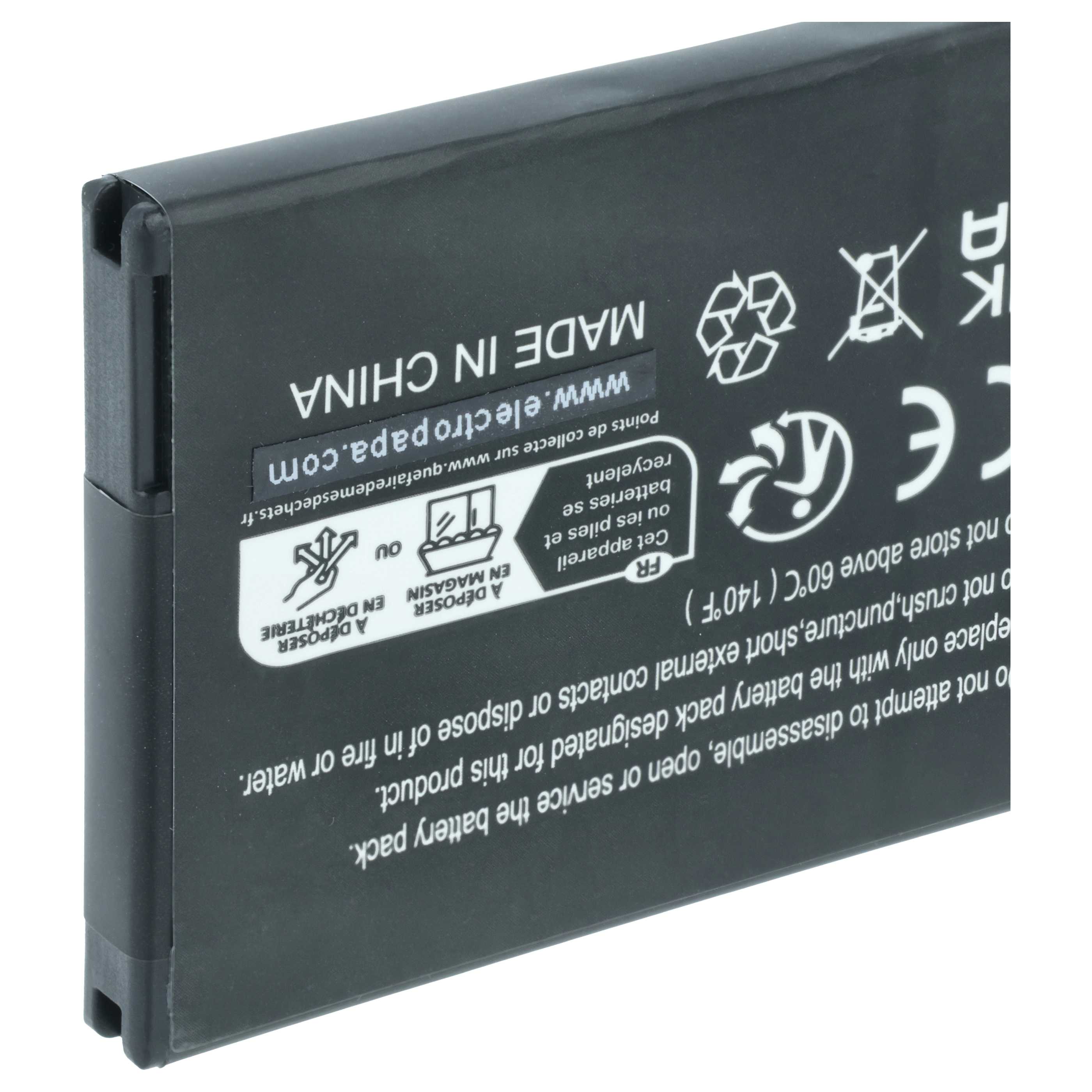 2x Batteria per barcode scanner per Honeywell Scanpal EDA50, EDA50K, EDA51, EDA71 - 4000mAh 3,8V Li-Poly