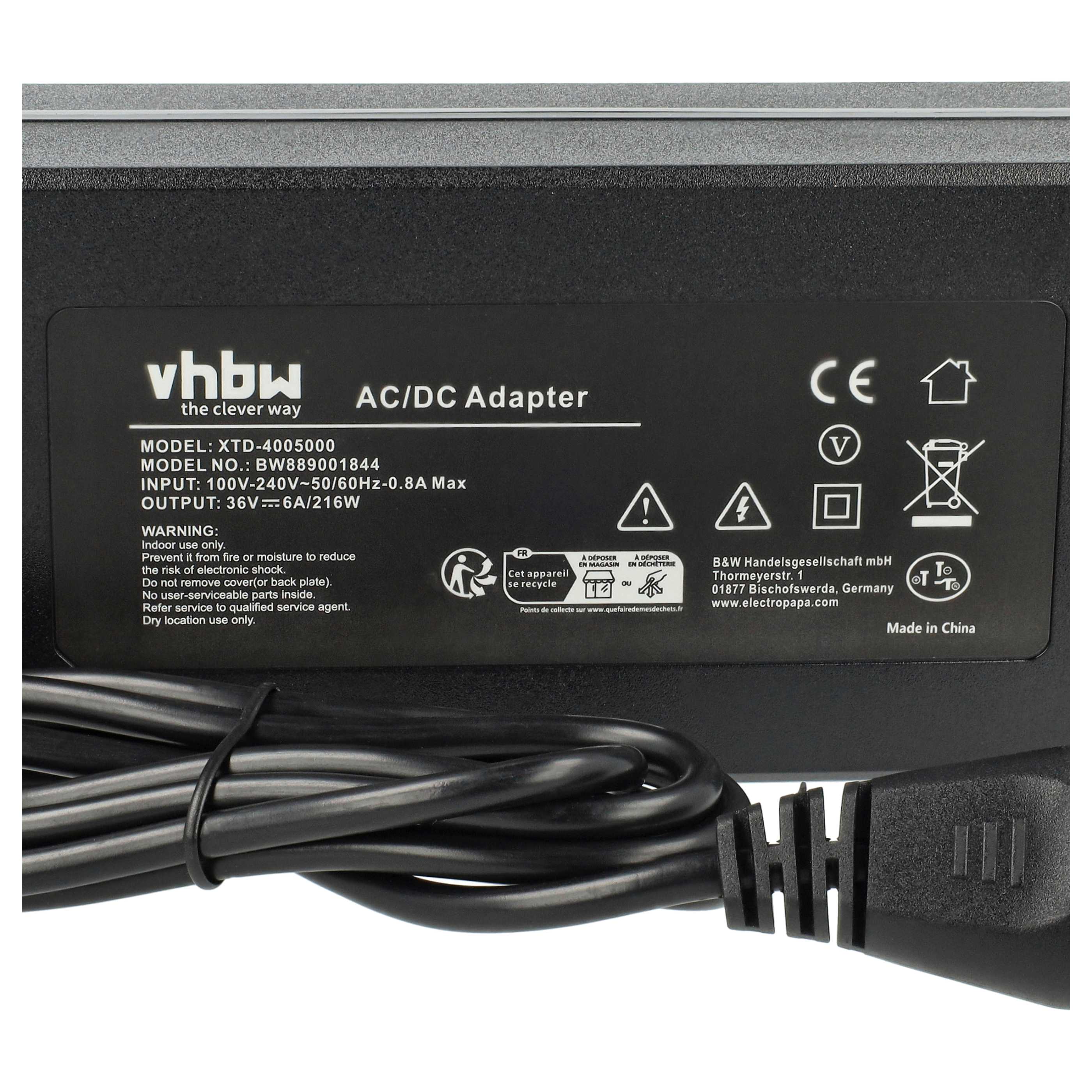 Charger replaces Bosch 0275007918, 0 275 007 925, 0 275 007 907, 0 275 007 915 for E-Bike Battery - 6 A