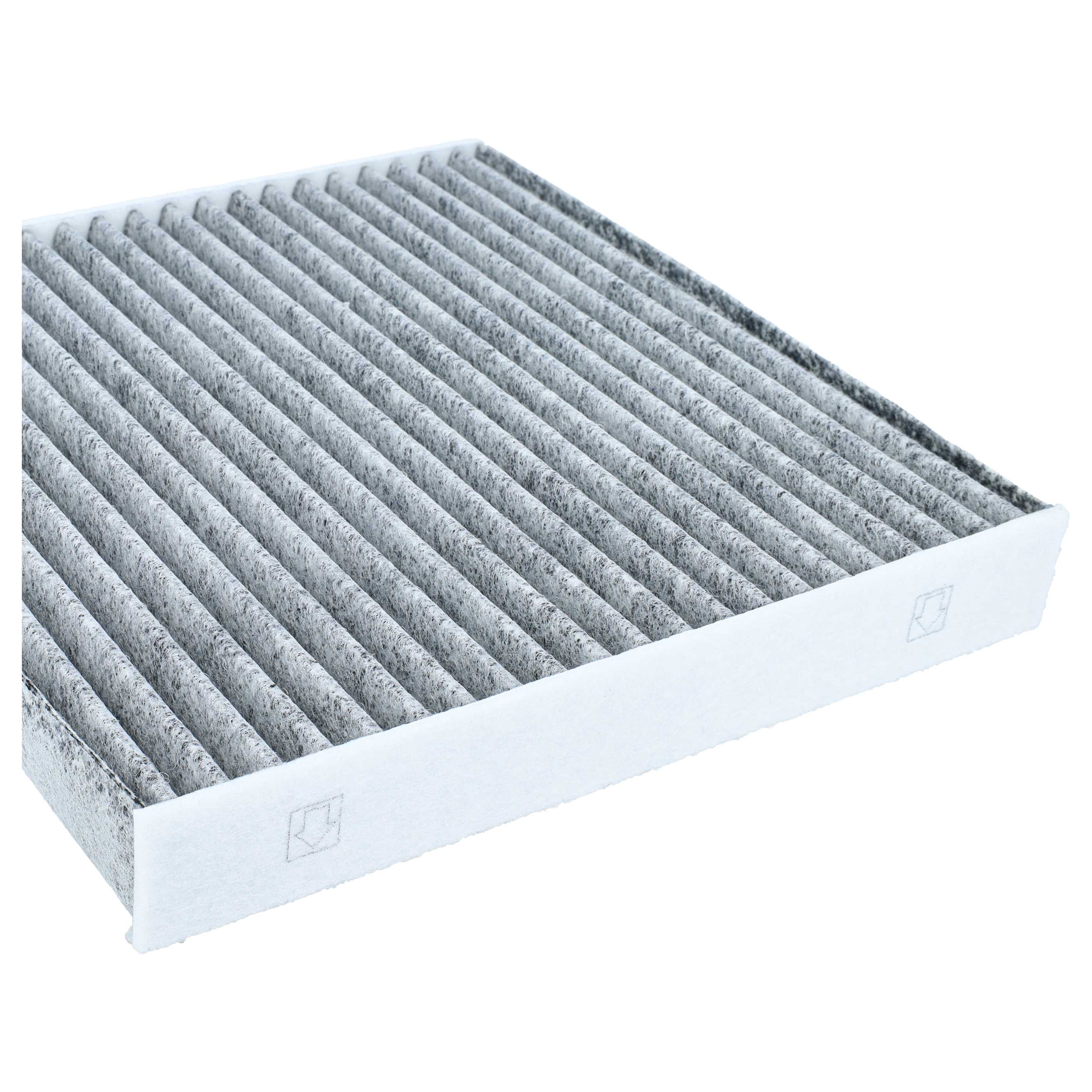 2x Auto Innenraumfilter als Ersatz für 3F Quality 1675