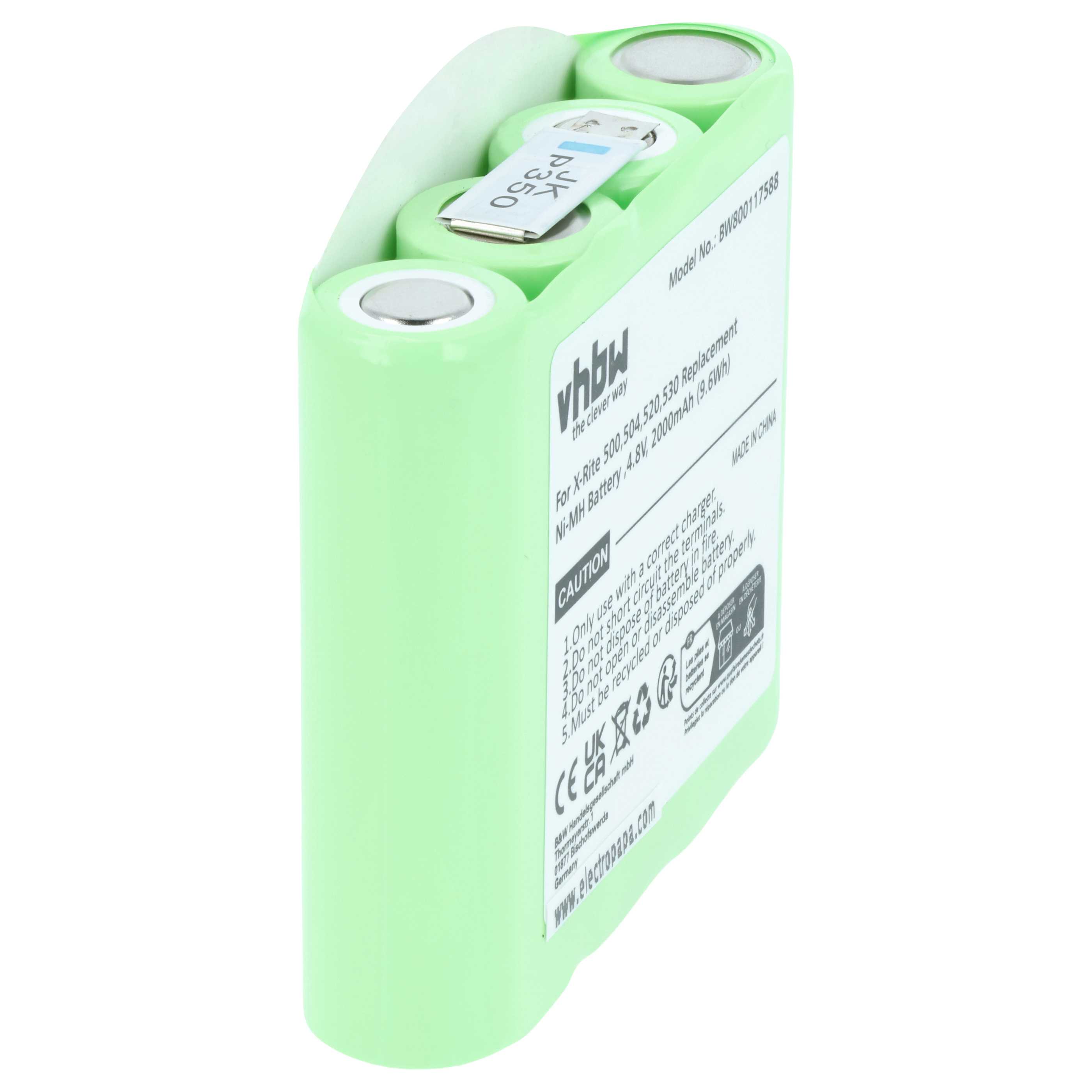 Akumulator do przyrządu pomiarowego zamiennik X-Rite SE15-26 - 2000 mAh 4,8 V NiMH