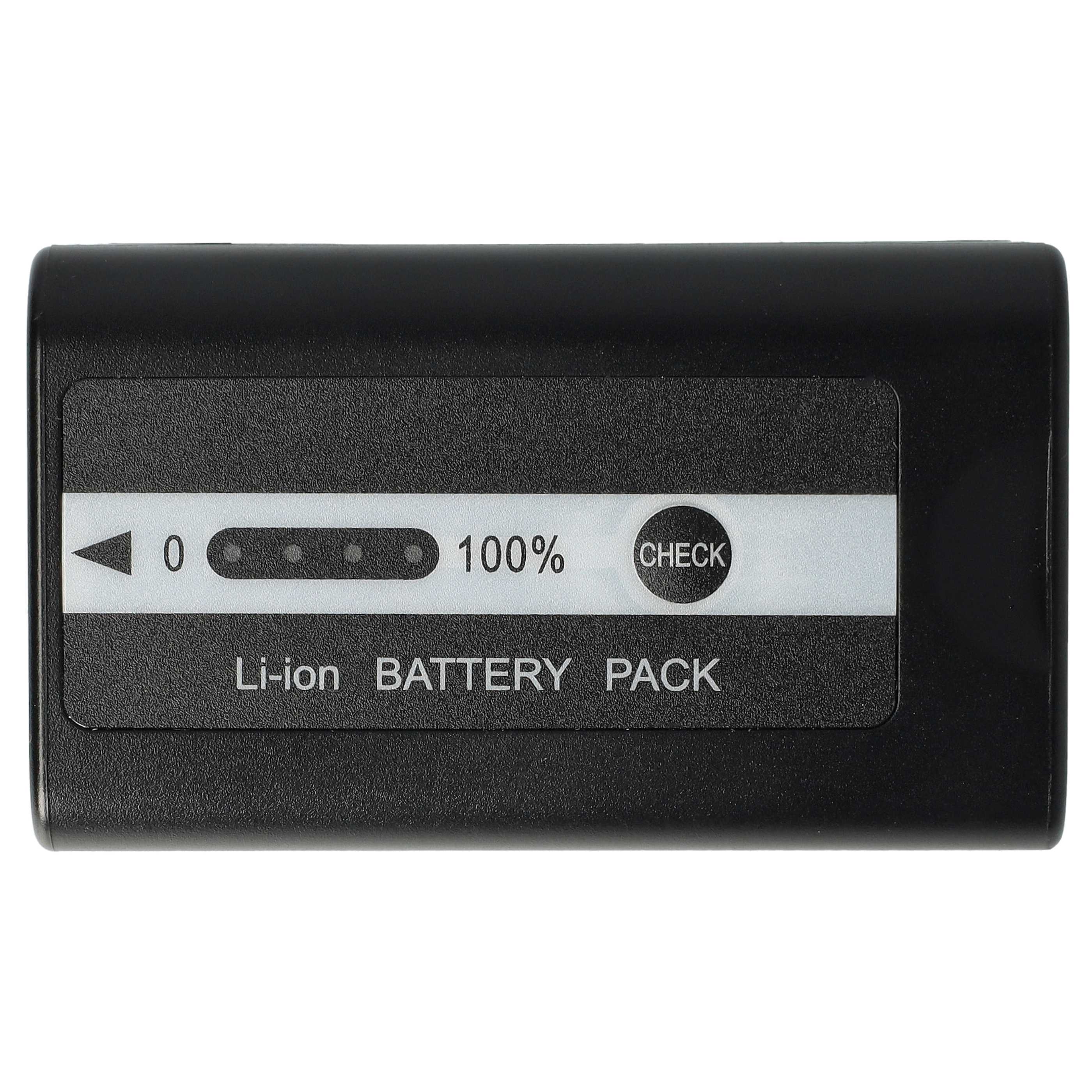 Videokamera-Akku (2 Stück) als Ersatz für Panasonic VW-VBD58 für Panasonic - 5200mAh 7,4V Li-Ion mit Infochip