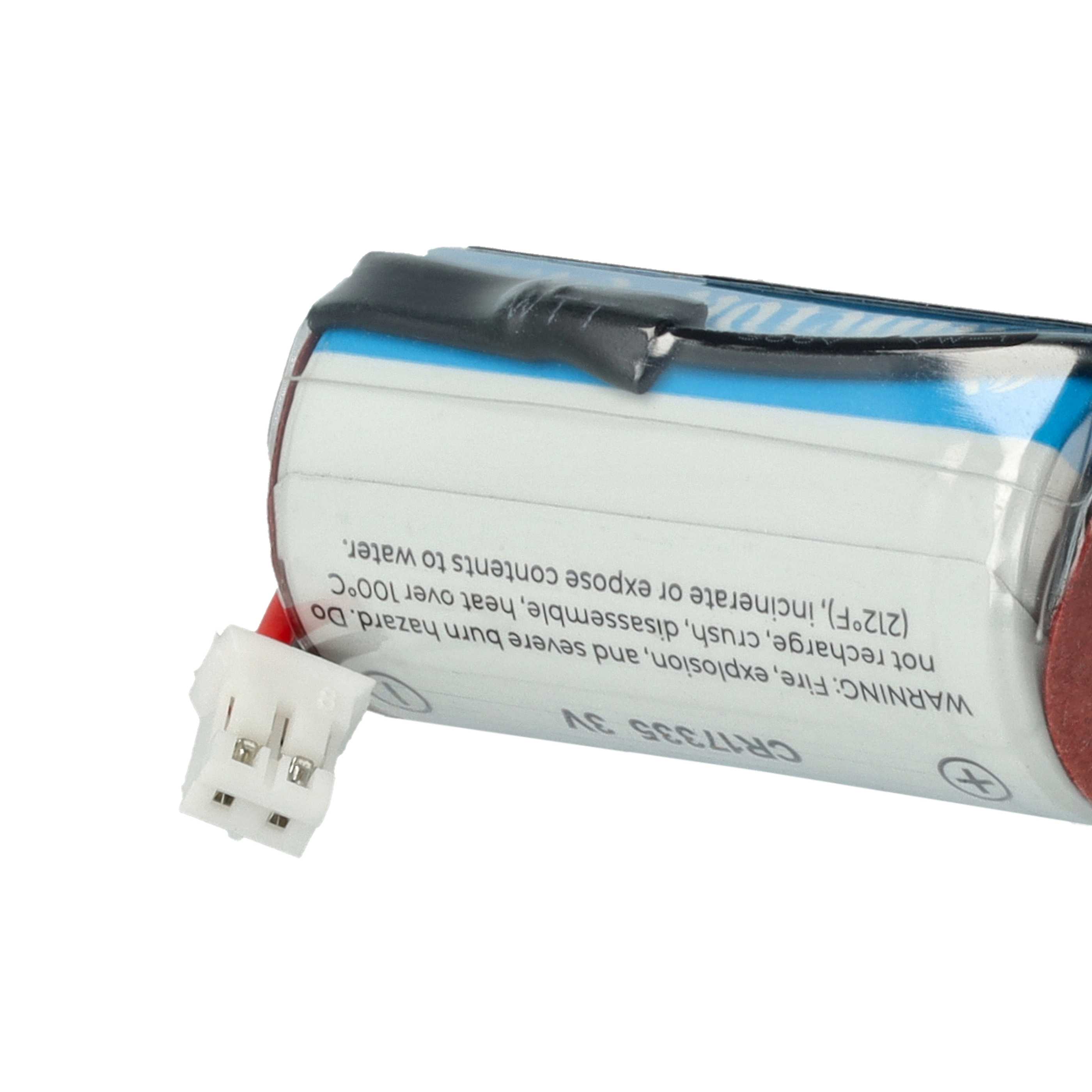 Alarm System 10x Battery replaces Verisure CR-2/3AZ - 1350 mAh 3 V Li-MnO2
