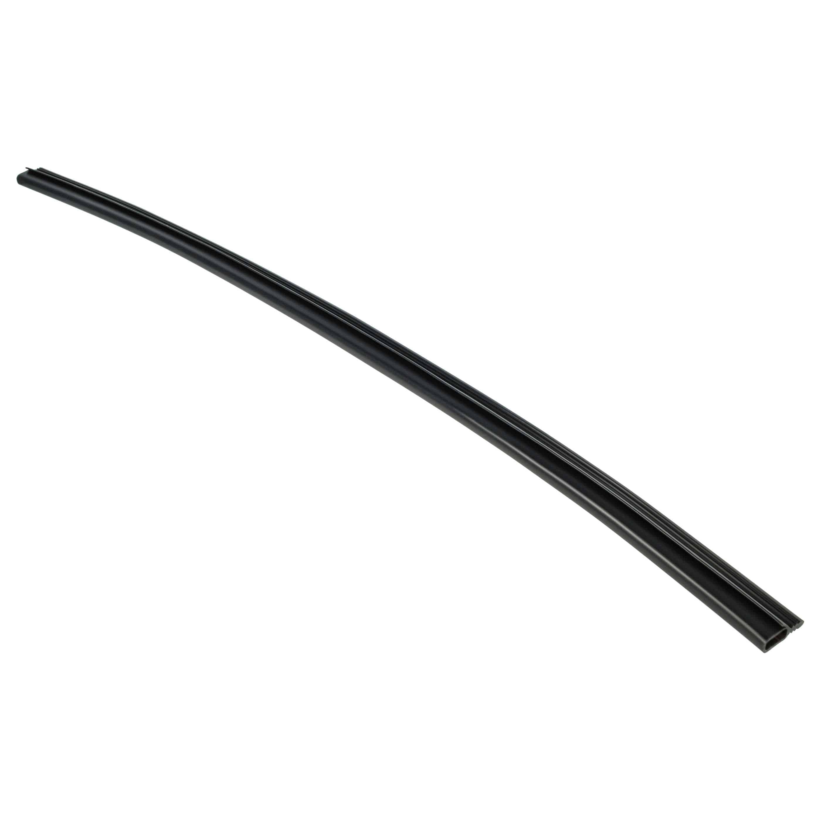 Door Seal replaces Bauknecht 481246668467, 8015250030105 for Hanseatic Dishwasher etc. - Black