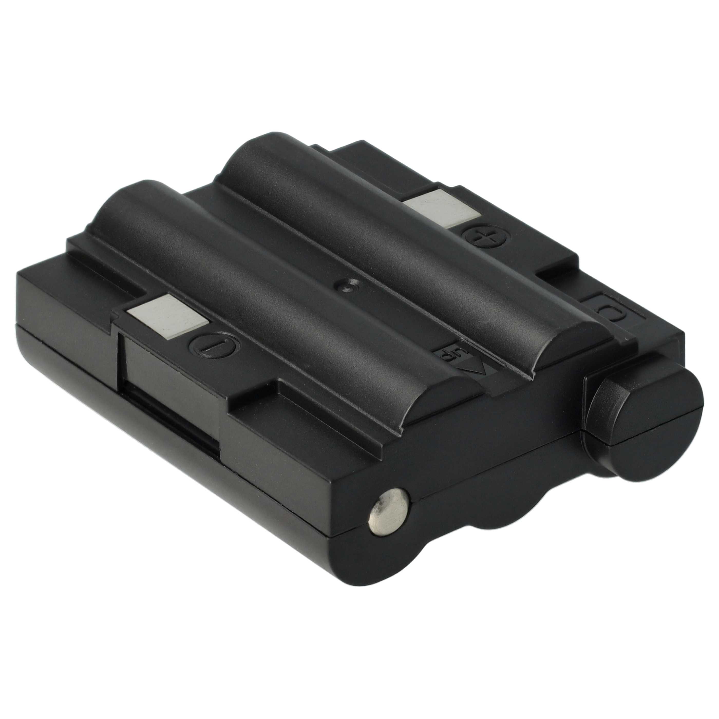 Radio 2x Battery replaces Alan Midland BATT5R, PB-ATL/G7 - 700 mAh 6 V NiMH