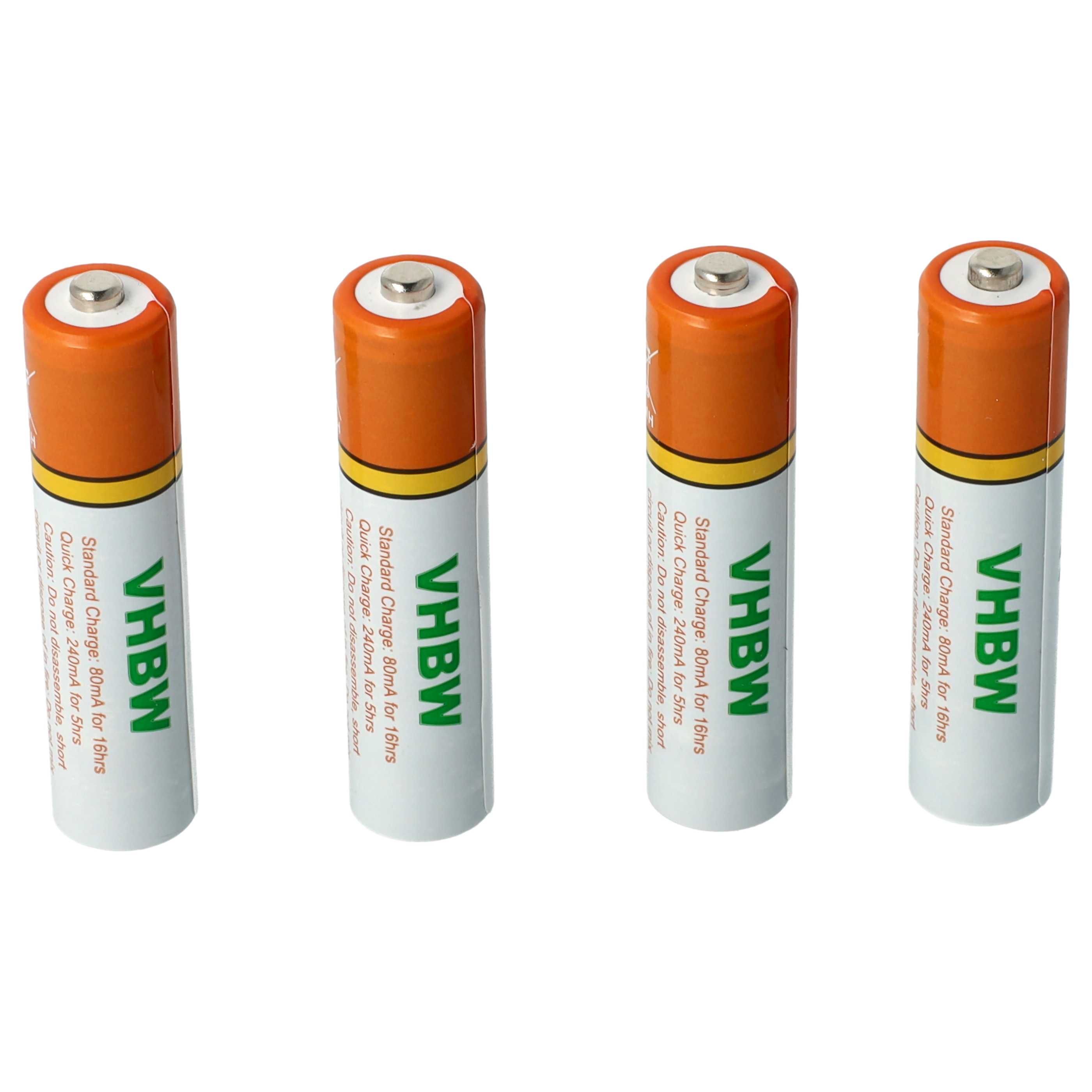 20x Batteries pour téléphone Philips, Grundig, Sennheiser, Amplicomms - 800mAh 1,2V NiMH