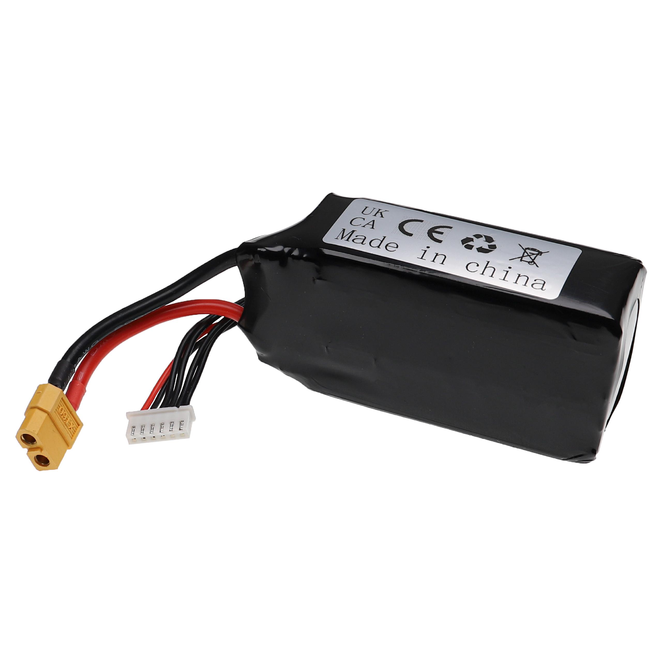 Batterie modèle radio-télécommandé - 2000mAh 18,5V Li-polymère, XT60