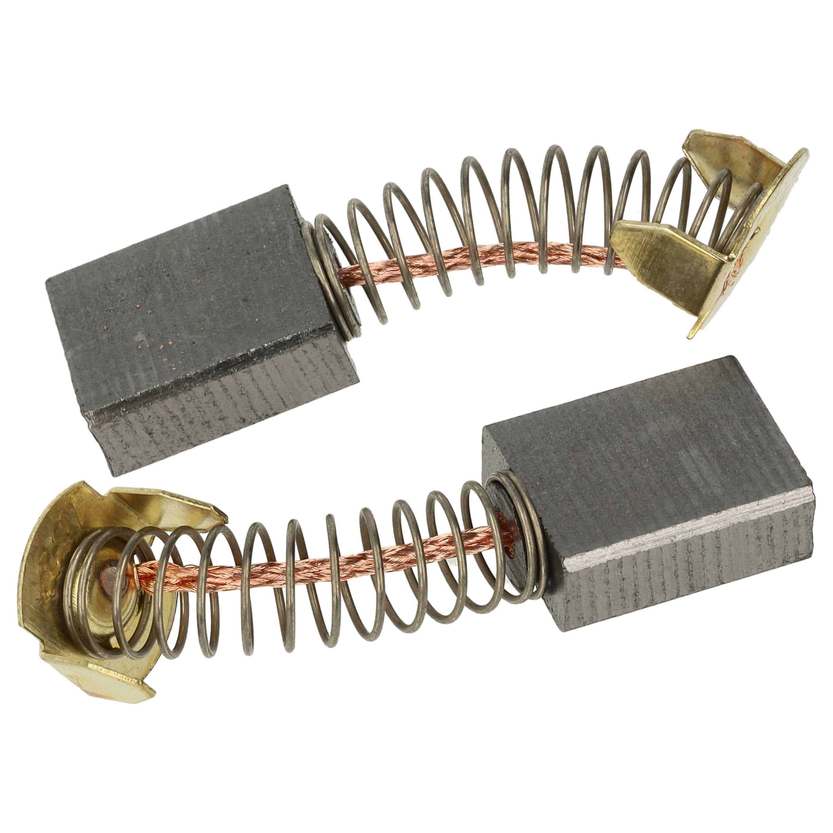 2x Spazzola carbone come Makita CB-155, 181048-2 per lavatrici, utensili - 6,5 x 13,5 x 17mm
