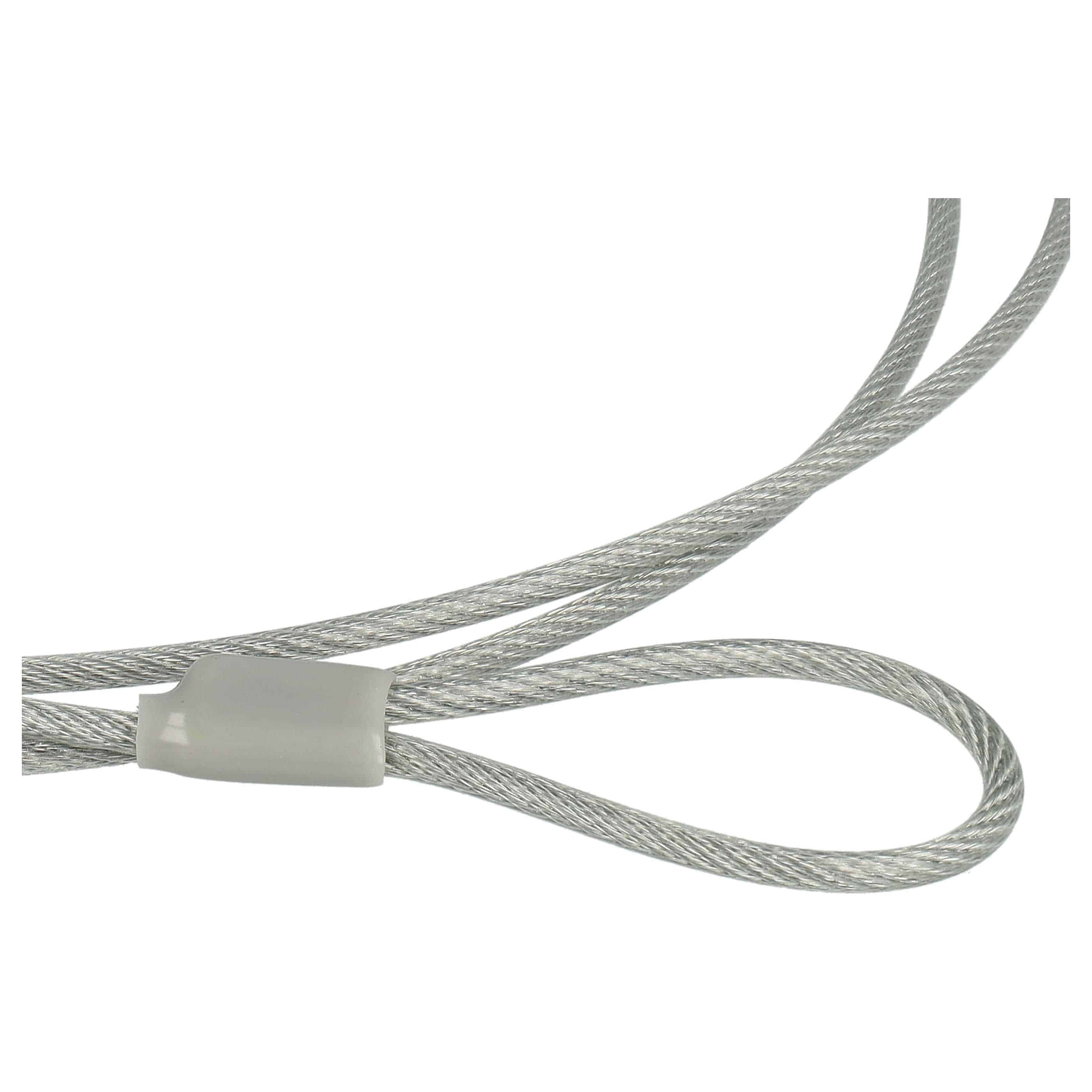 20x Kensington Lock suitable for Laptop, Notebook - Cable Lock with Combination Lock, 1.8 m long