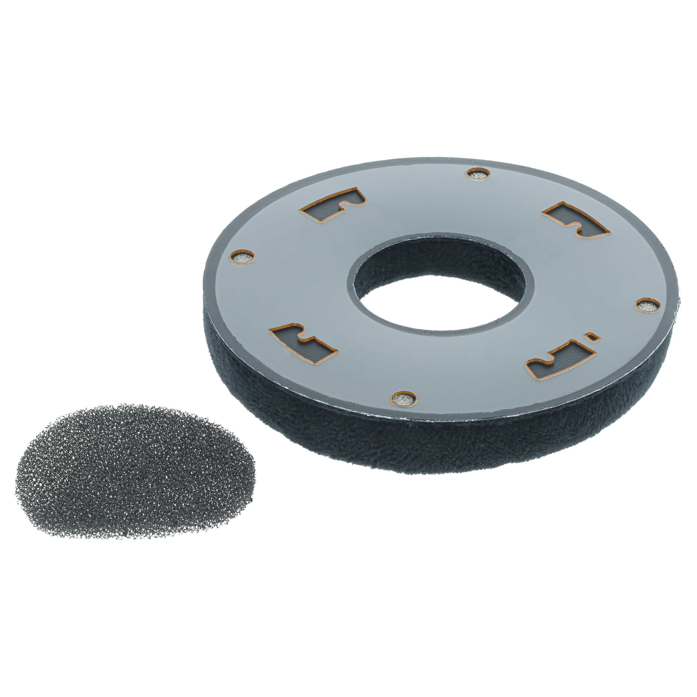 2x Coussinets d'oreille pour casques écouteurs AKG K121 -, surface mate noir