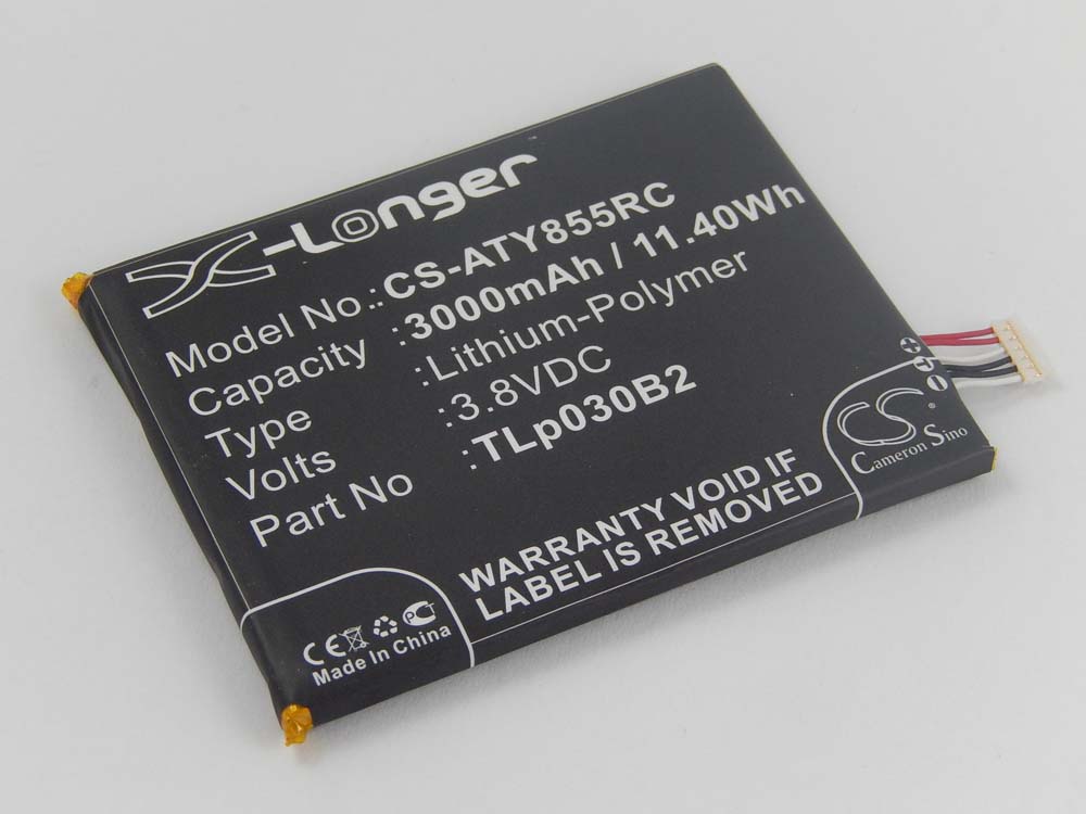 Router-Akku als Ersatz für TLp030B2 - 3000mAh 3,8V Li-Polymer