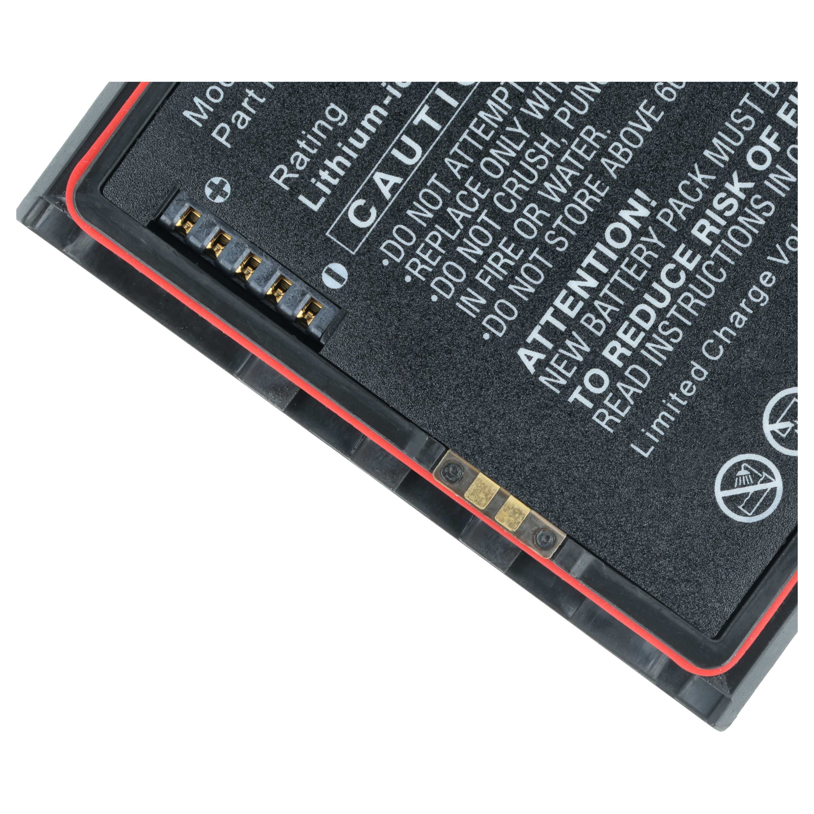 Handheld Computer 2x Battery replaces Dolphin 318-055-001, CT50-BTSC, 318-055-002 - 4000mAh, 3.8V