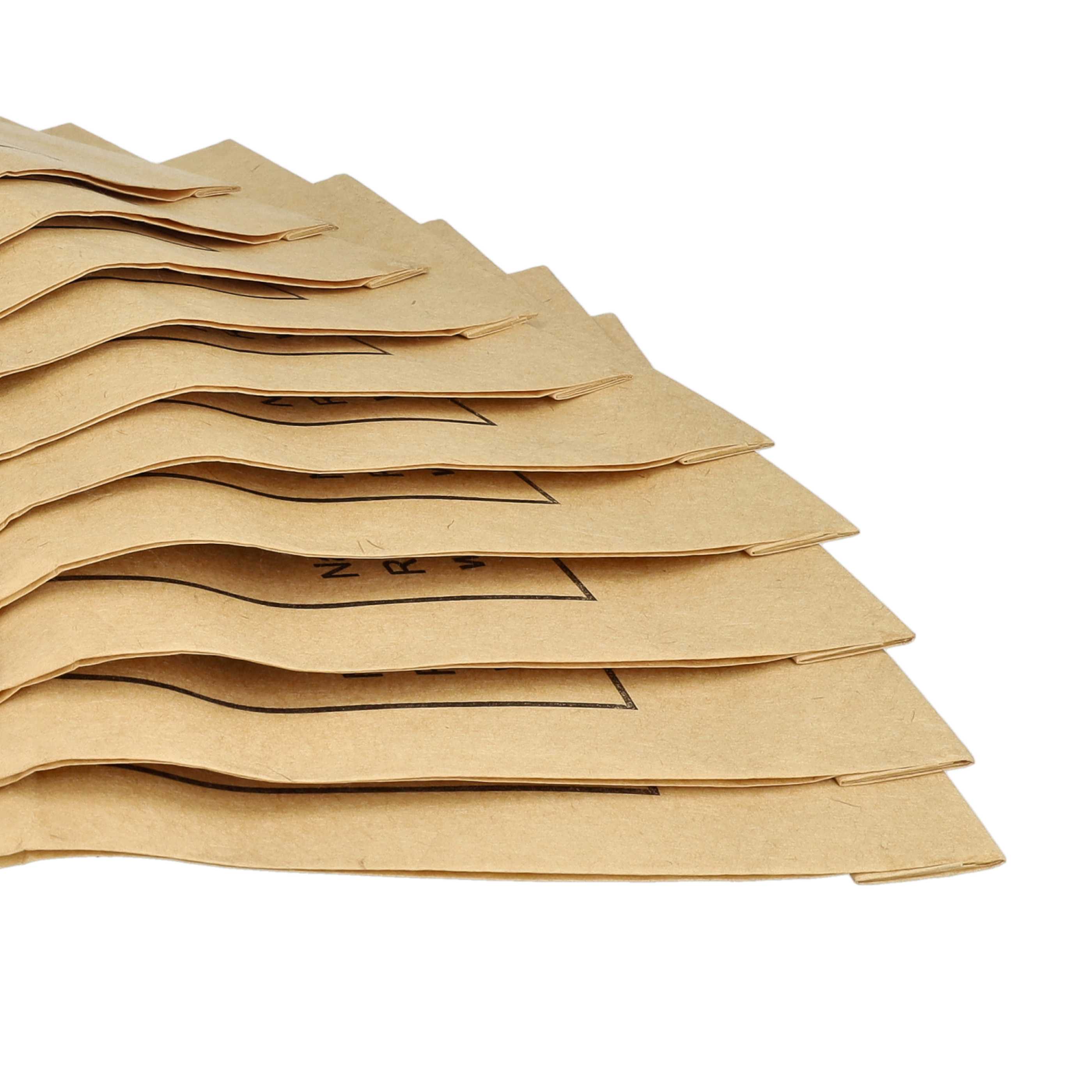 50x Sac remplace Menalux T035 pour aspirateur Tefal - papier
